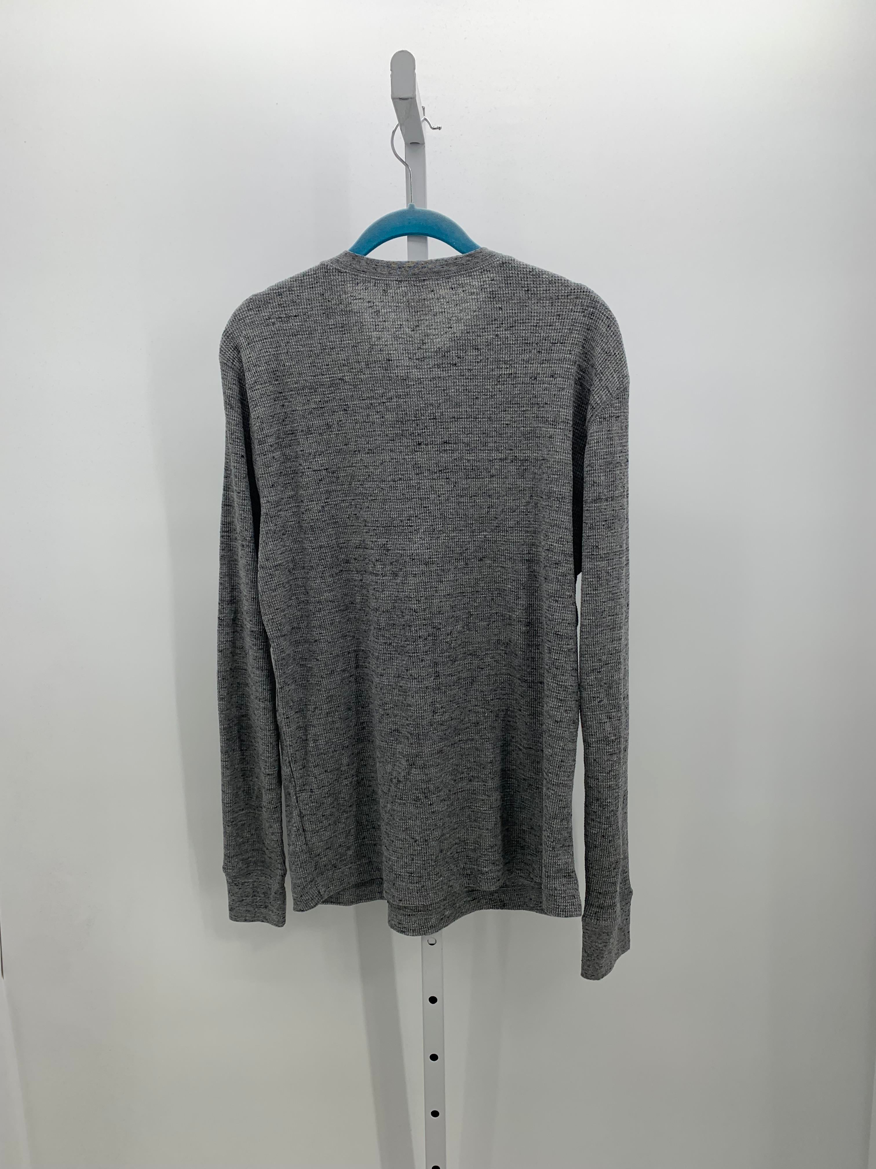 HENLEY WAFFLE KNIT