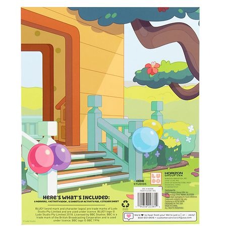 Bluey Sticker Activity Playset
