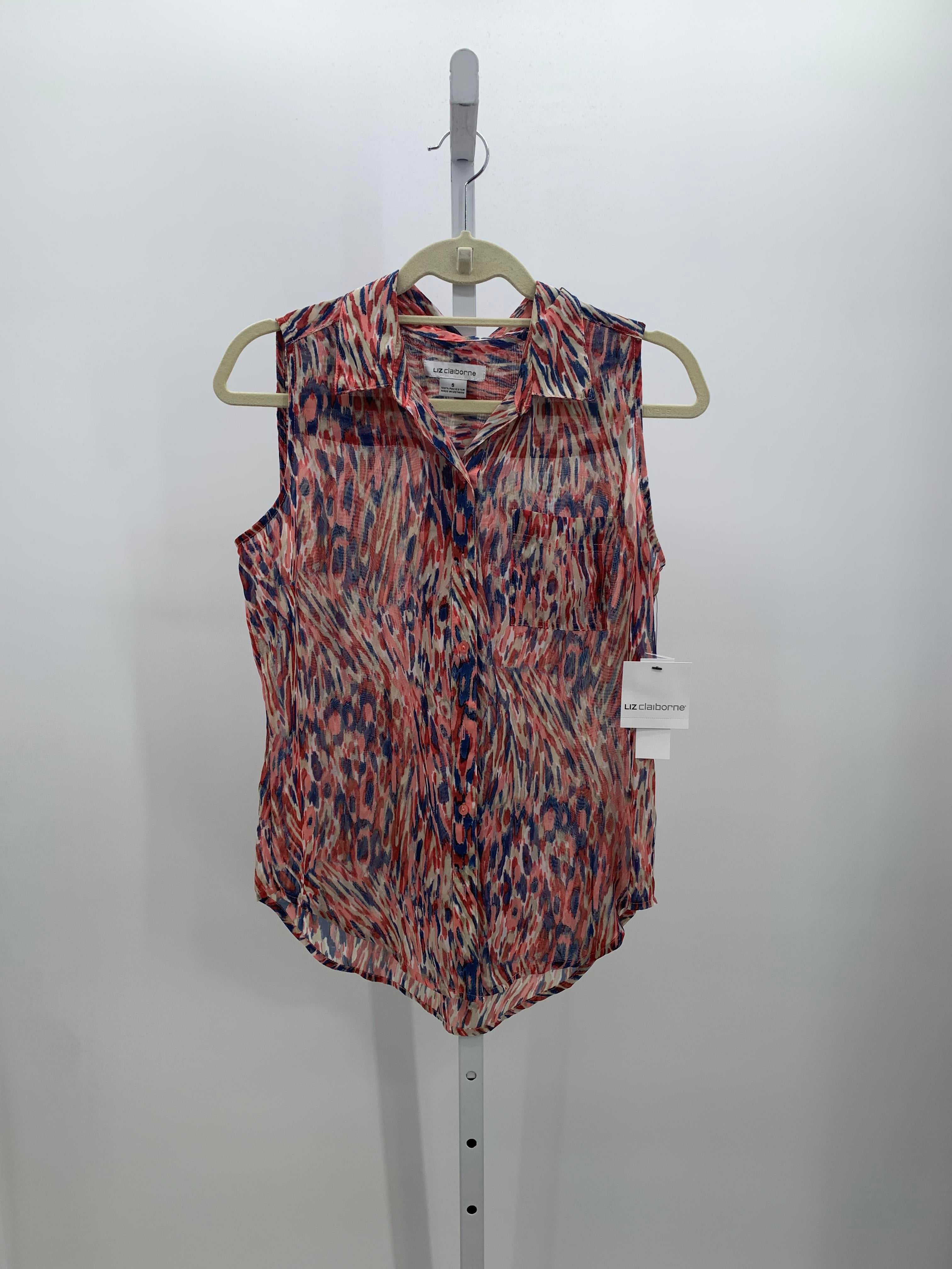 Liz Claiborne Size Small Misses Sleeveless Shirt