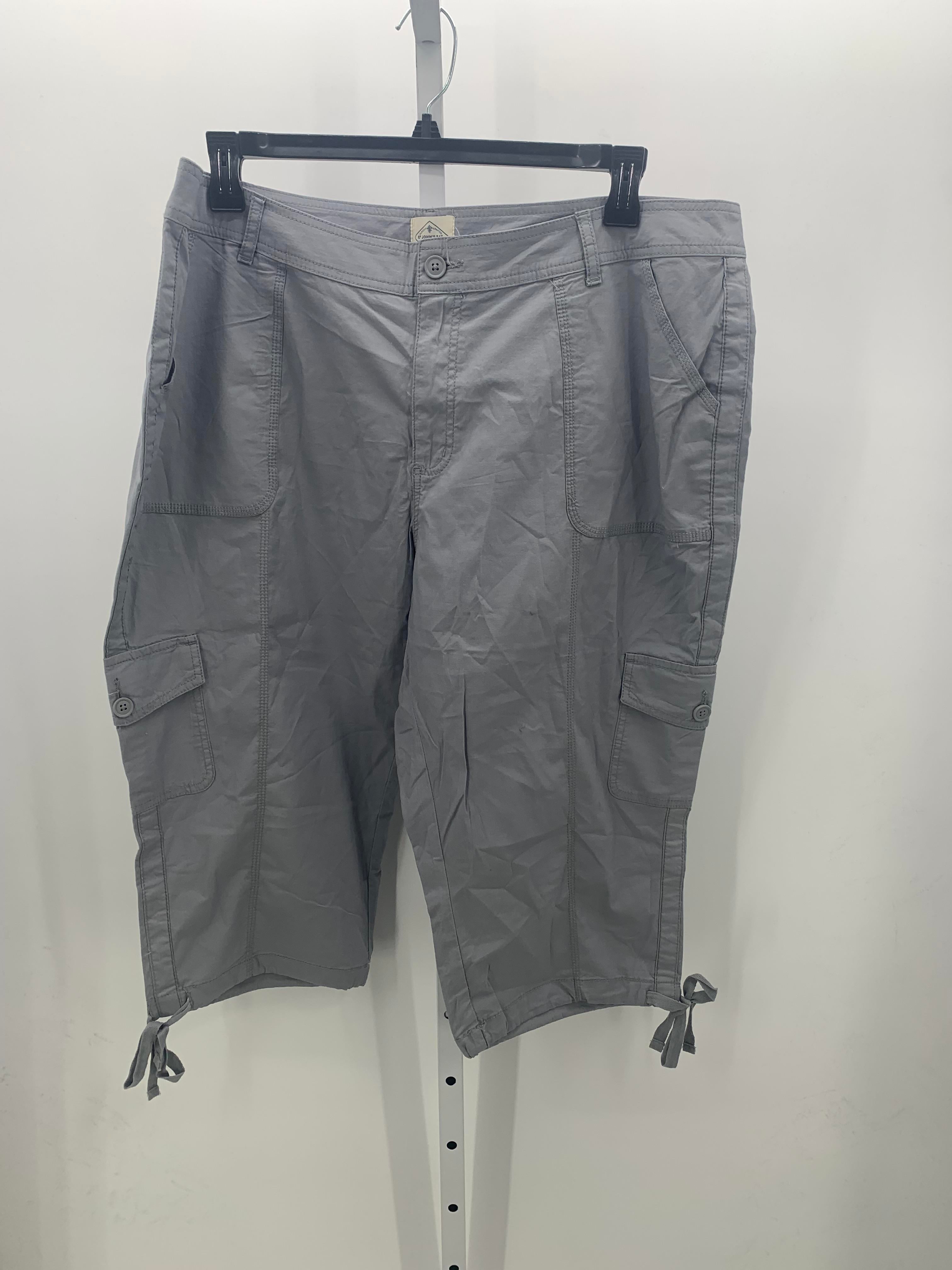 St. Johns Bay Size 22W Womens Capri Pants