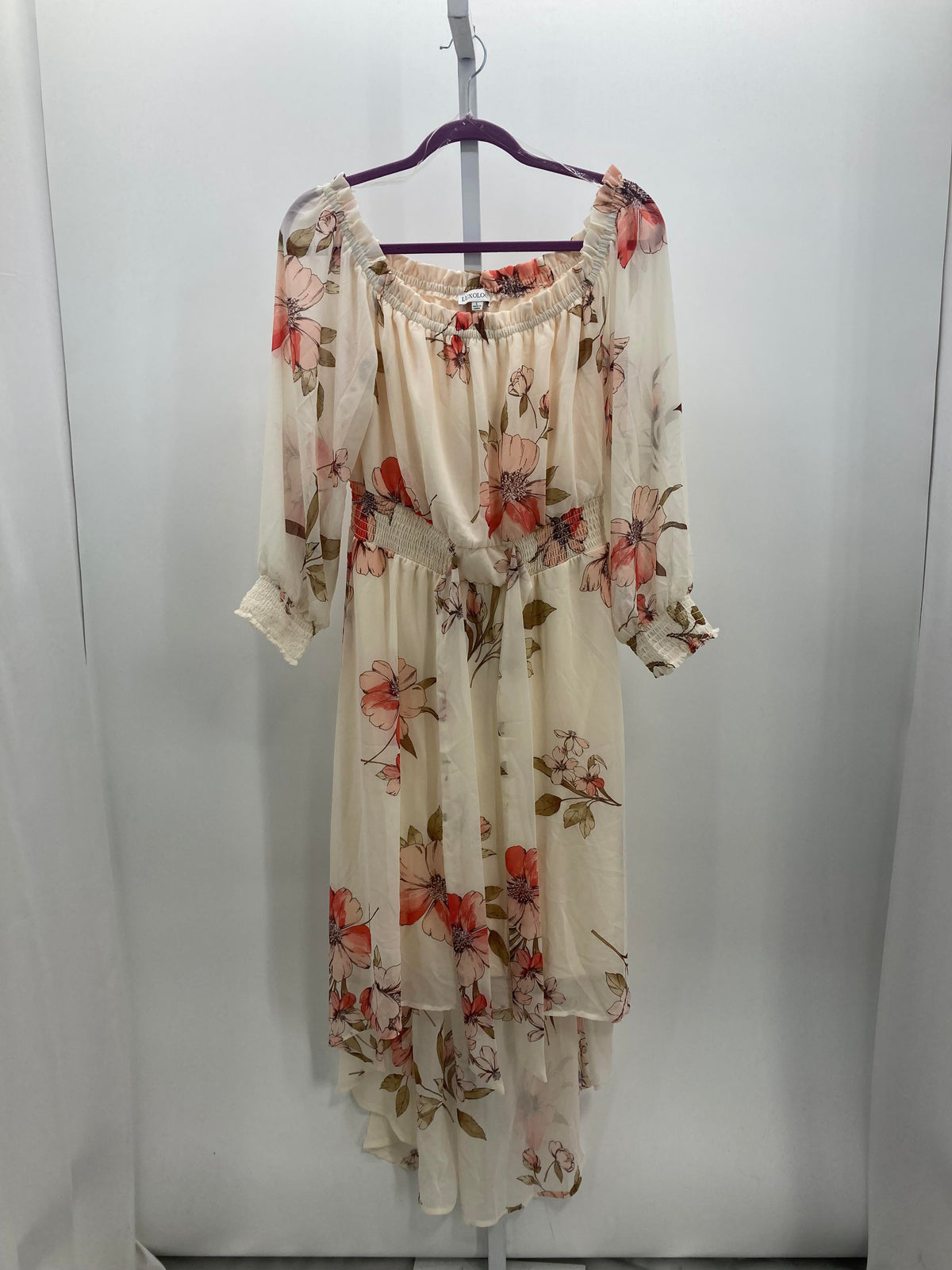 Size Large Misses Long Sleeve Dress