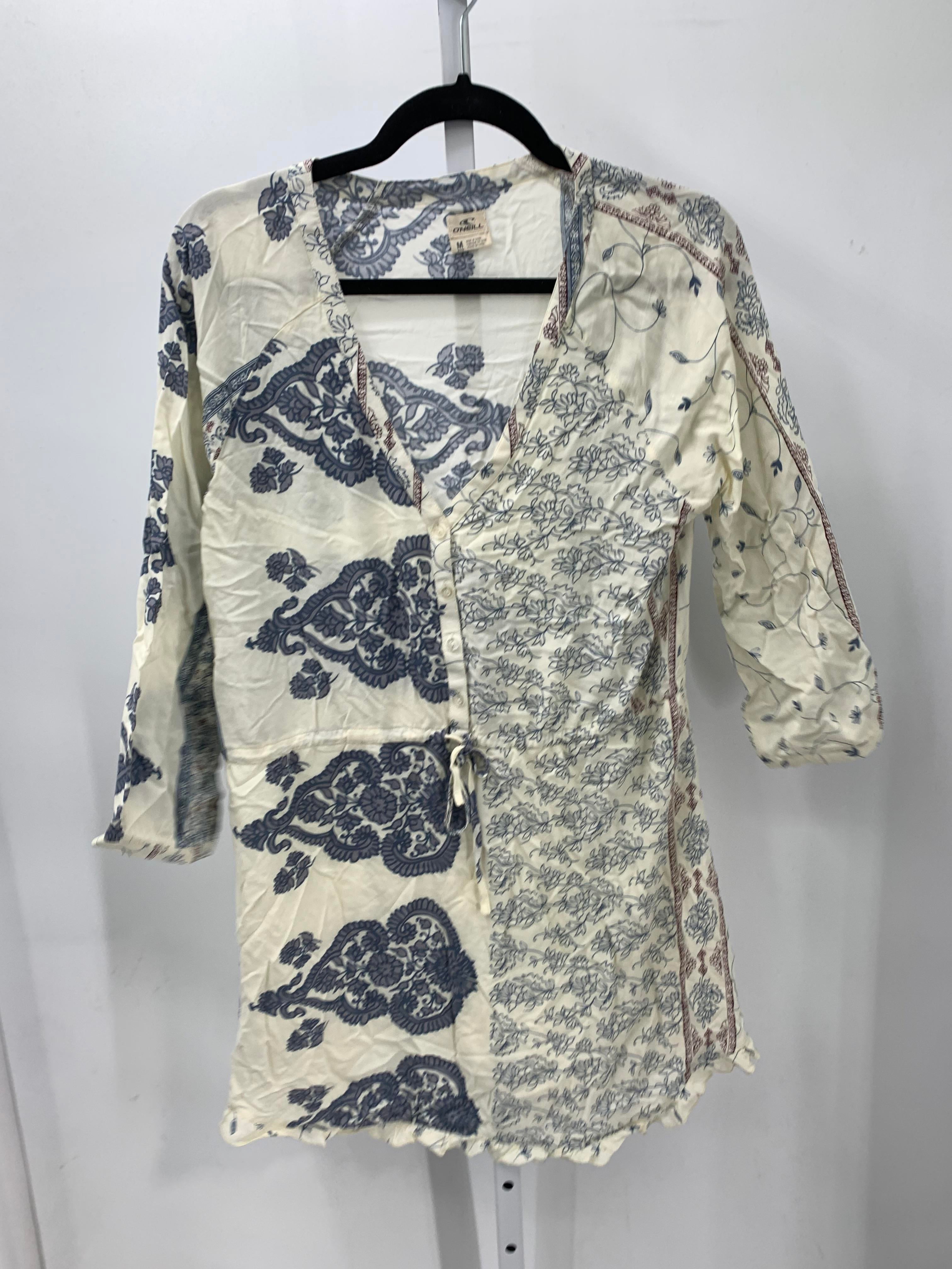 O'Neill Size Medium Misses 3/4 Sleeve Dress