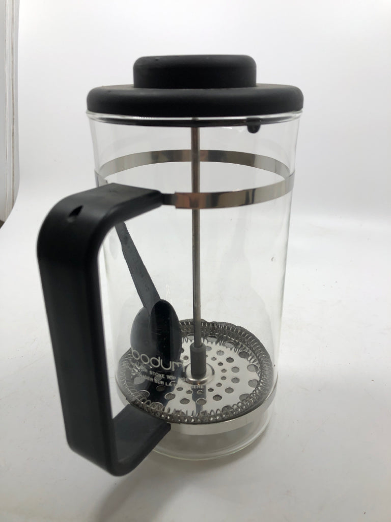 BODUM FRENCH PRESS W/SCOOP.