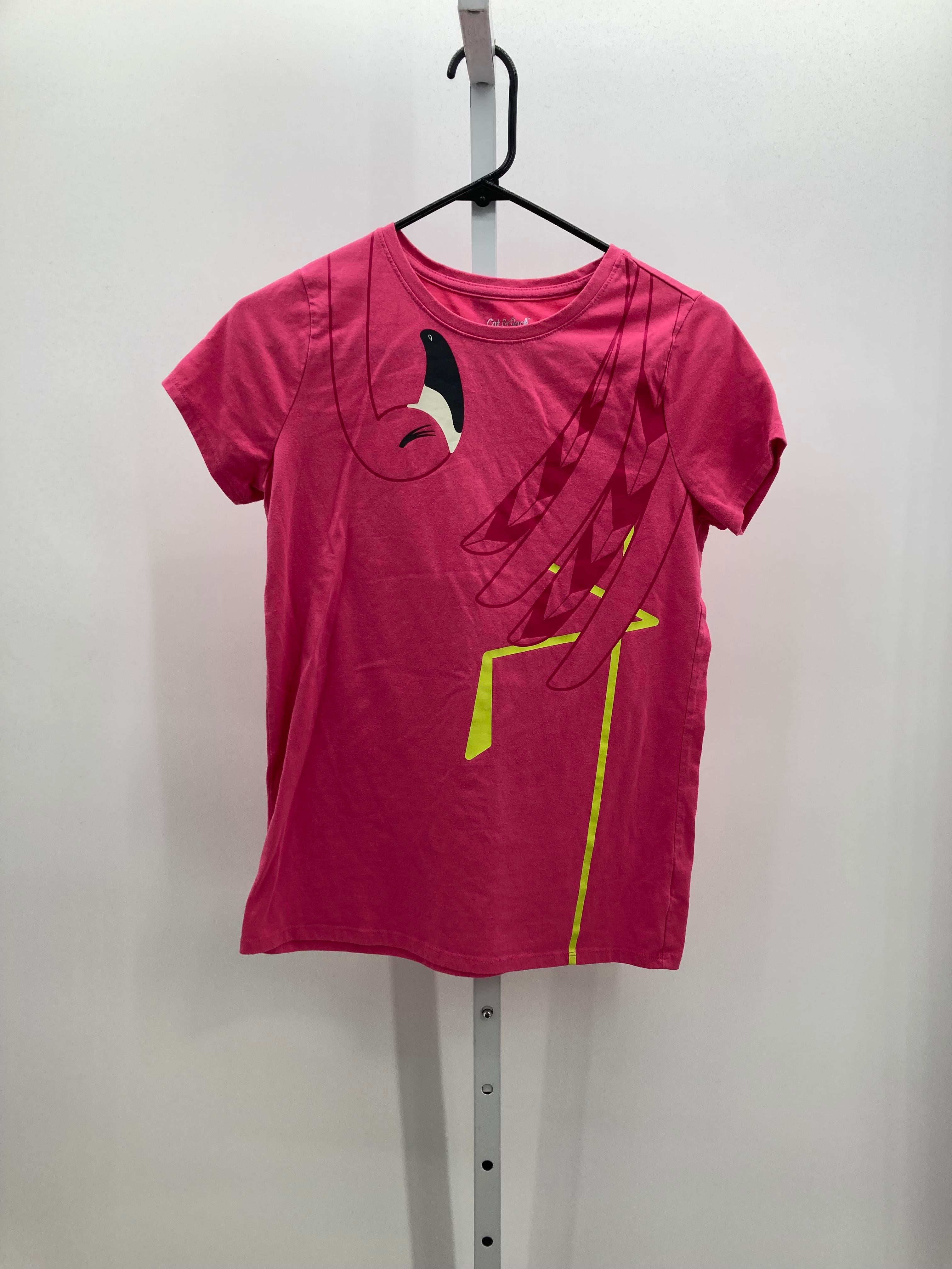Cat & Jack Size 14-16 Girls Short Sleeve Shirt