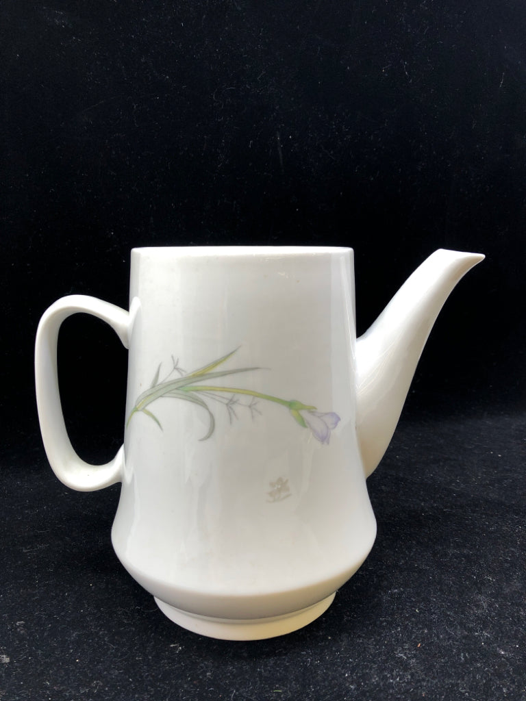 CHINA PEARL LILY COFFEE POT.