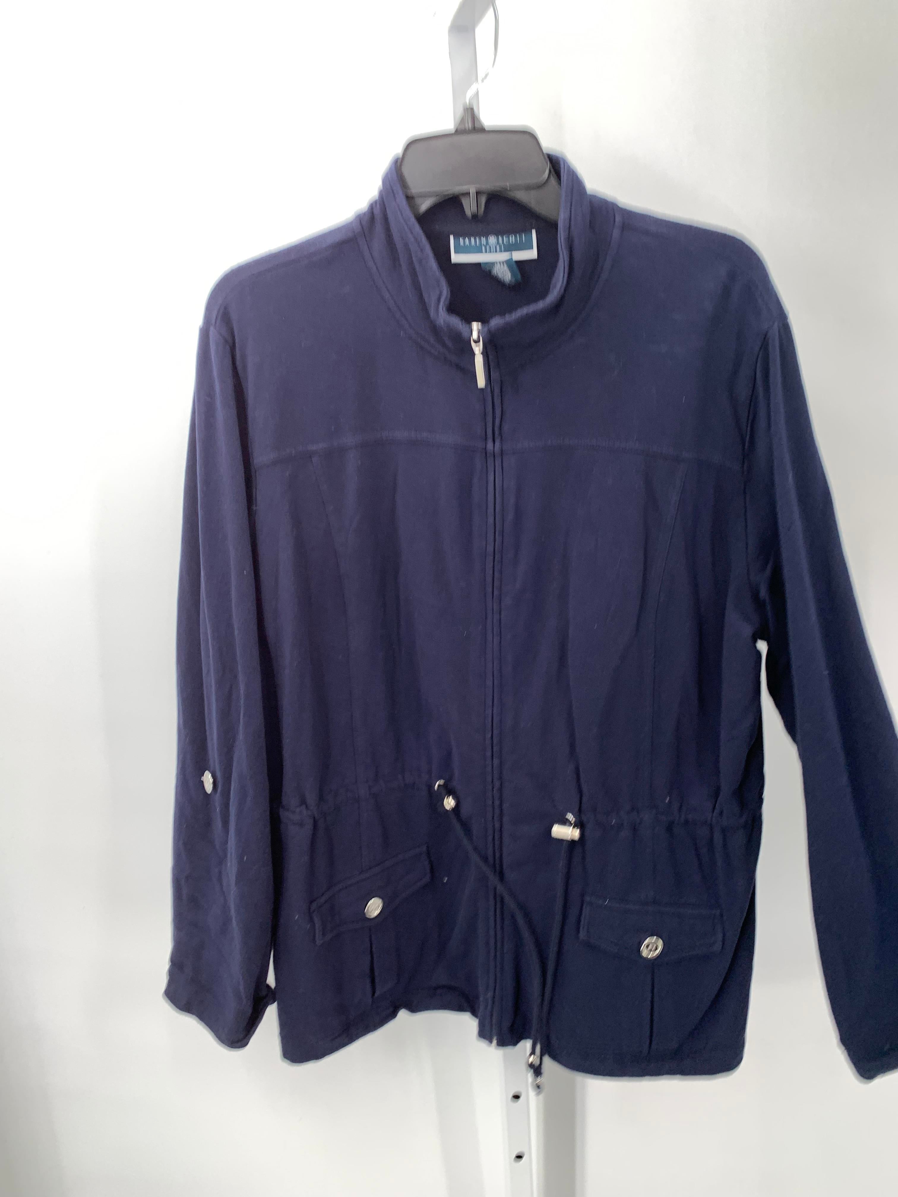 Karen Scott Size Extra Large Misses Sweat Jacket