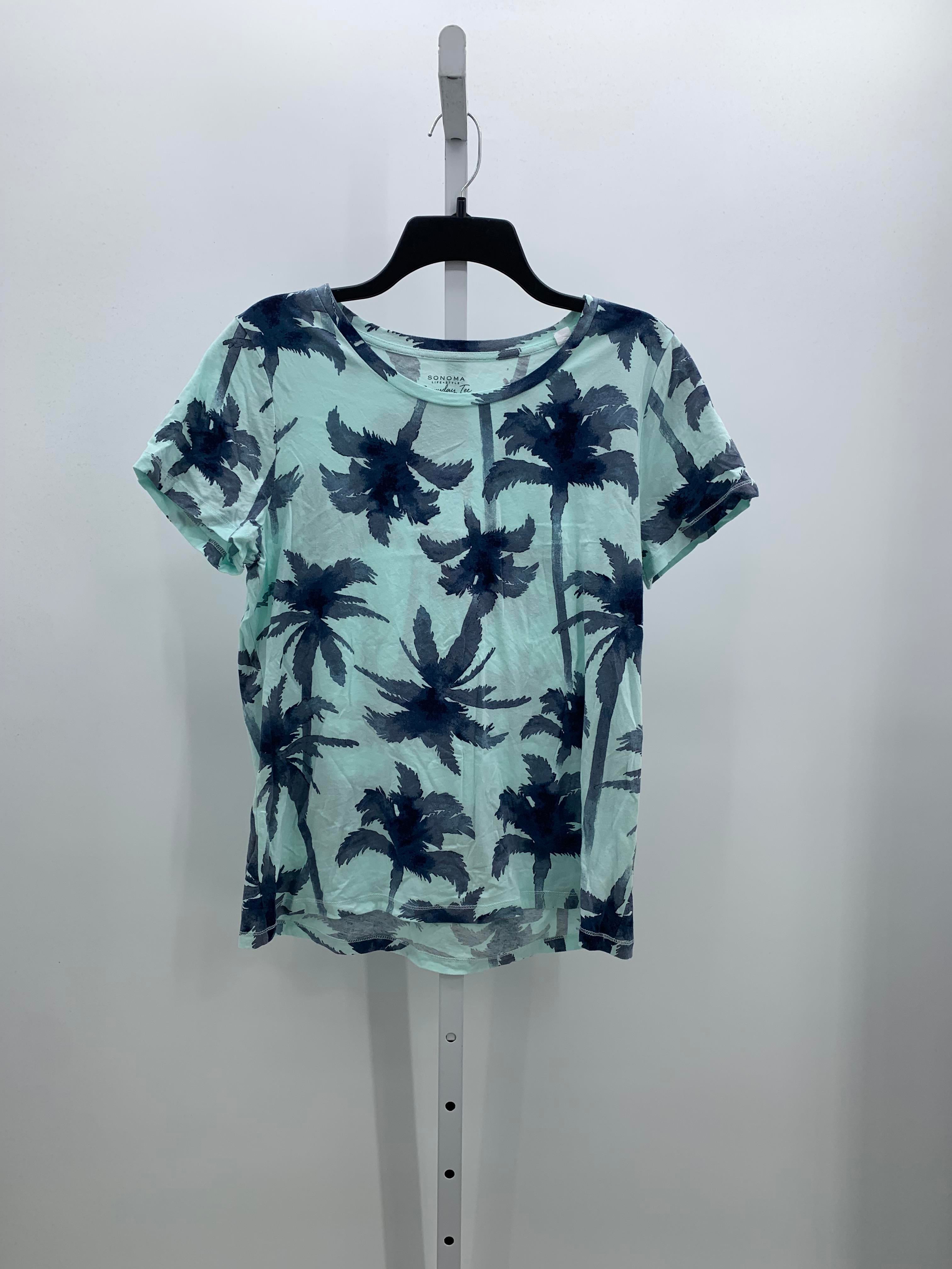 Sonoma Size Extra Large Misses Short Sleeve Shirt