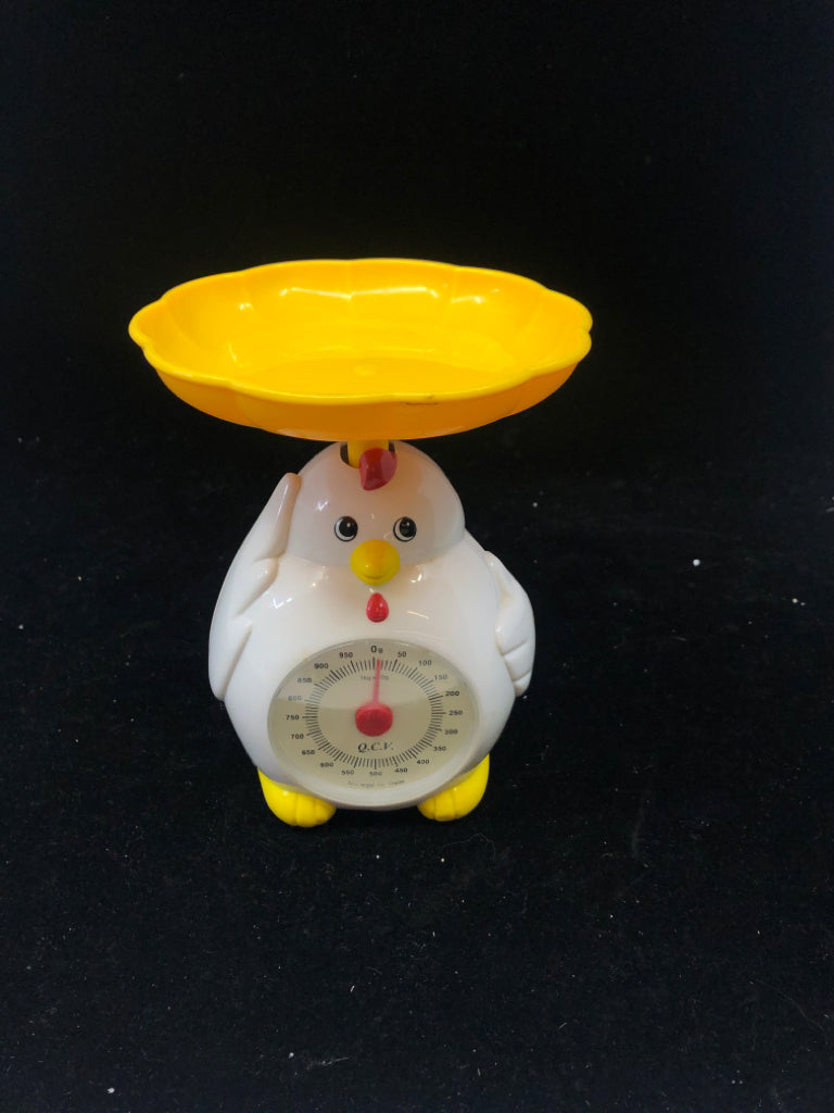 CHICKEN KITCHEN SCALE.