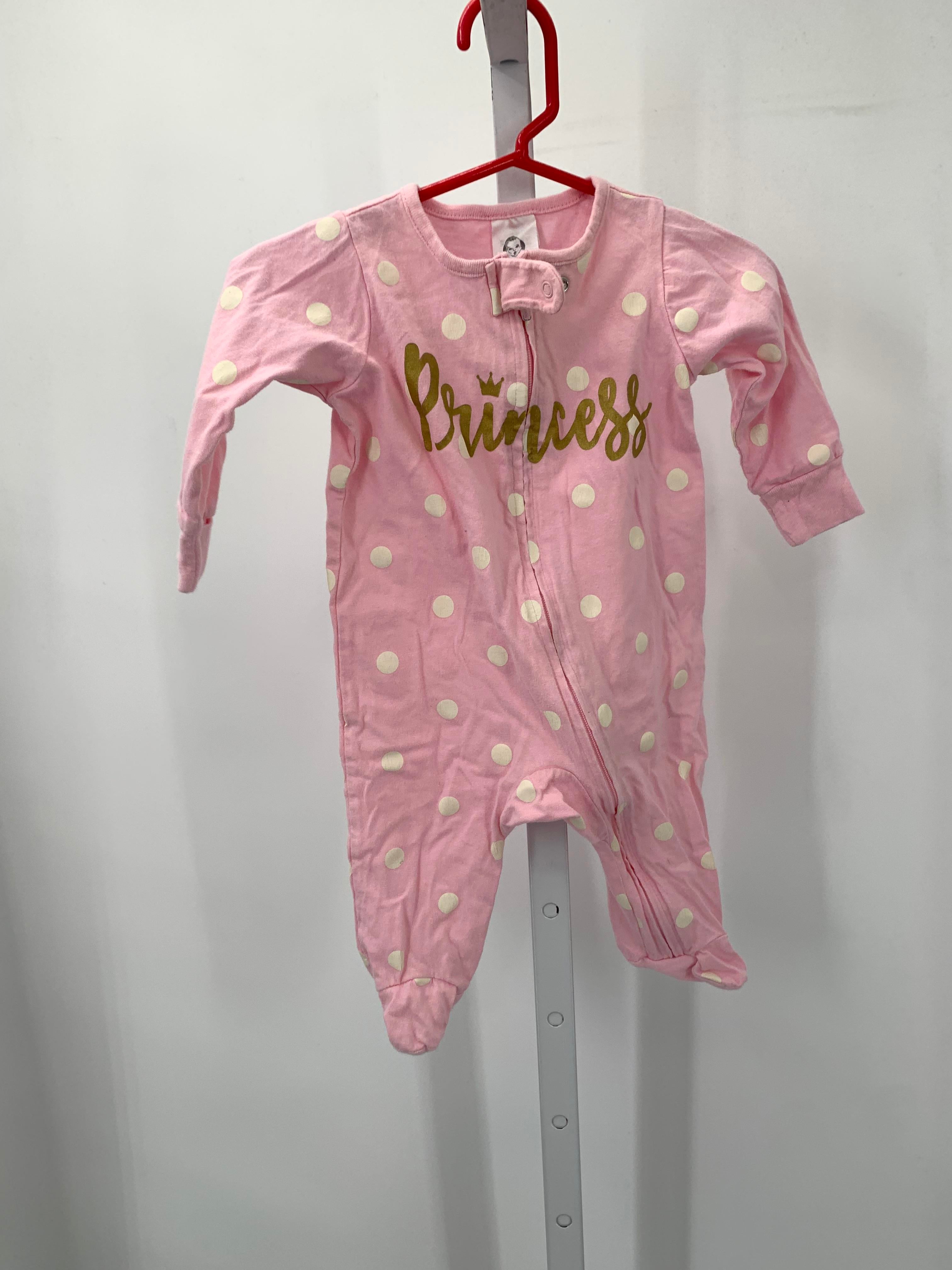 Gerber Size 0-3 months Girls Long Slv. Romper