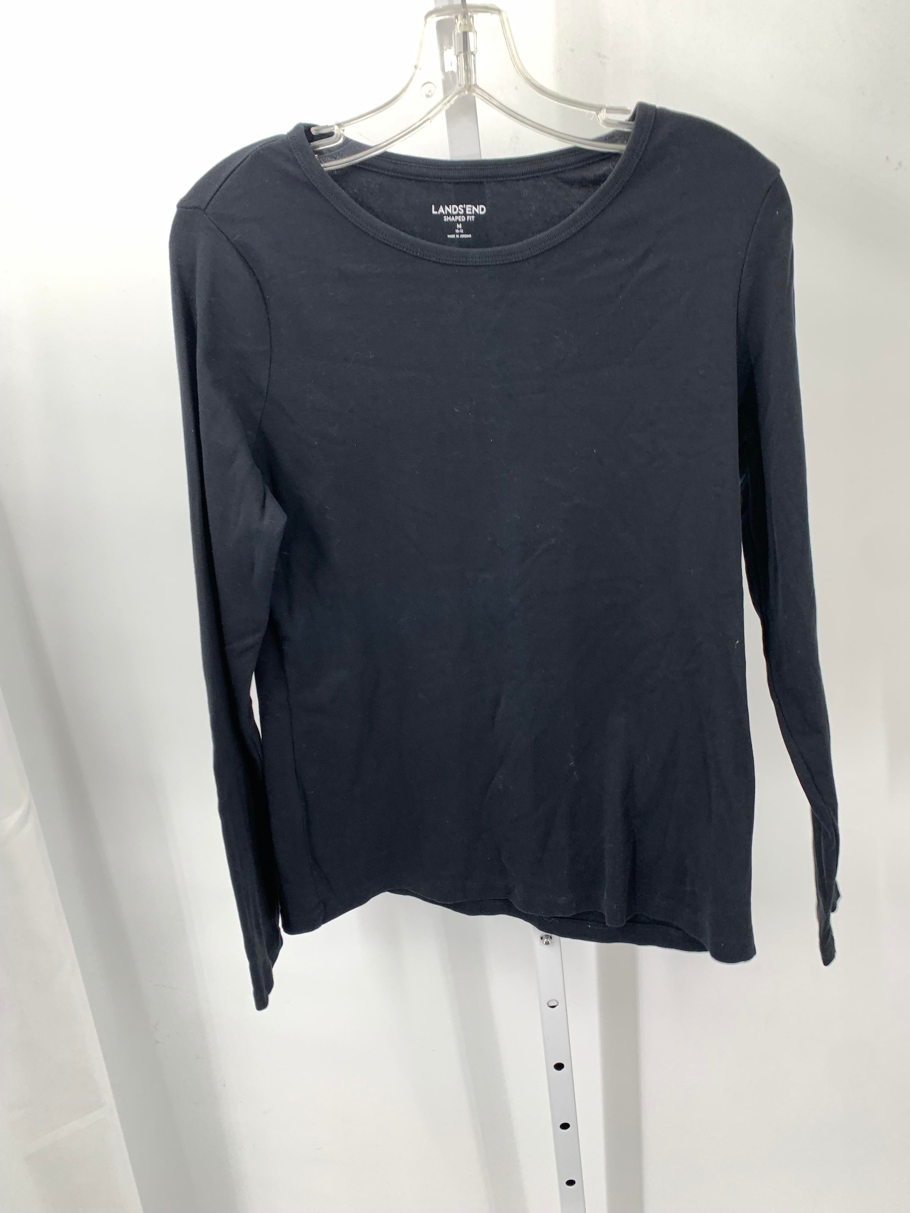 Lands End Size Medium Misses Long Sleeve Shirt