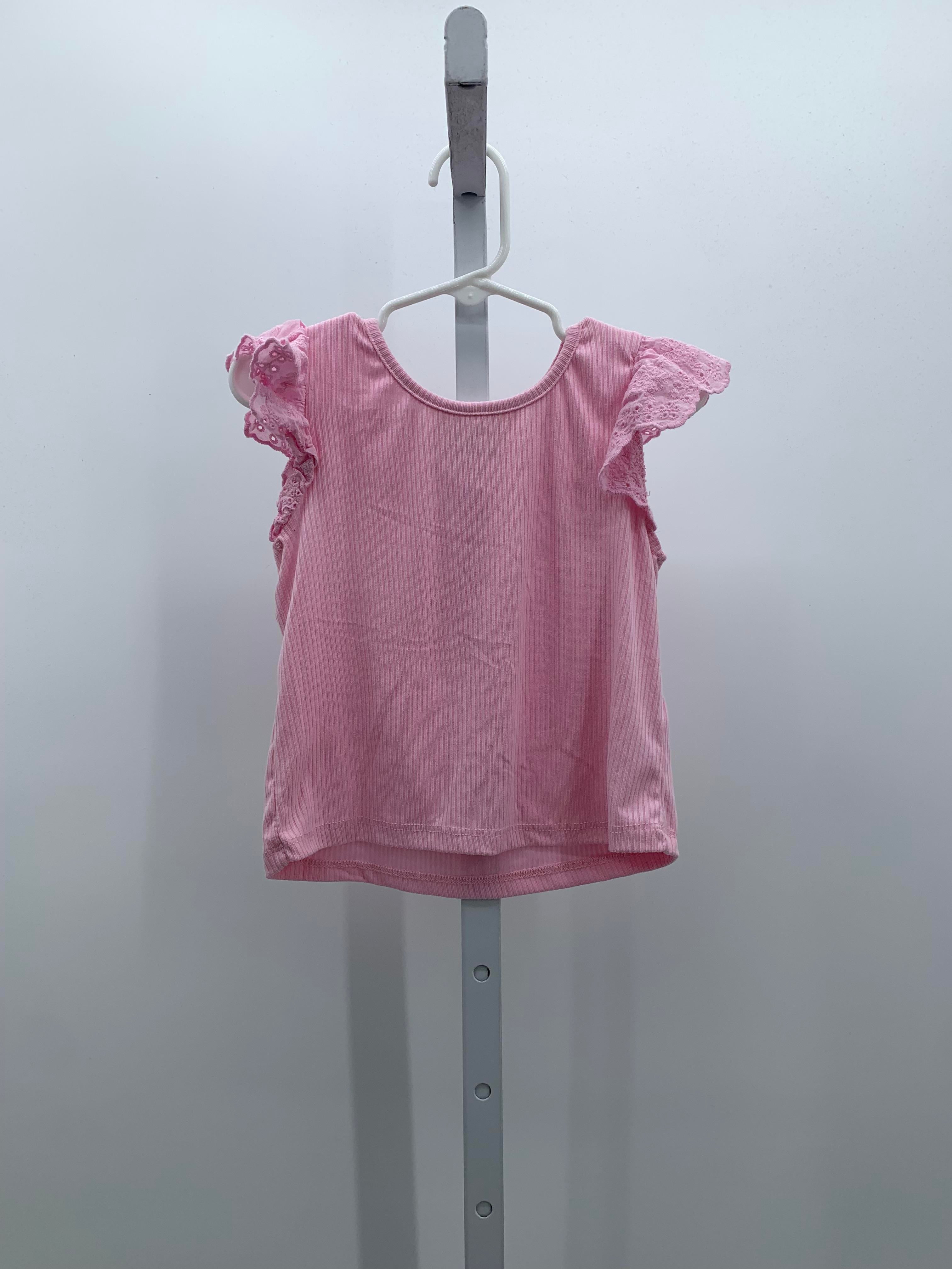 BTween Size 5 Girls Short Sleeve Shirt