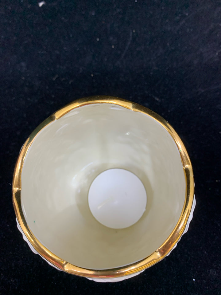 NIB LENOX MERRY TREE VOTIVE HOLDER.