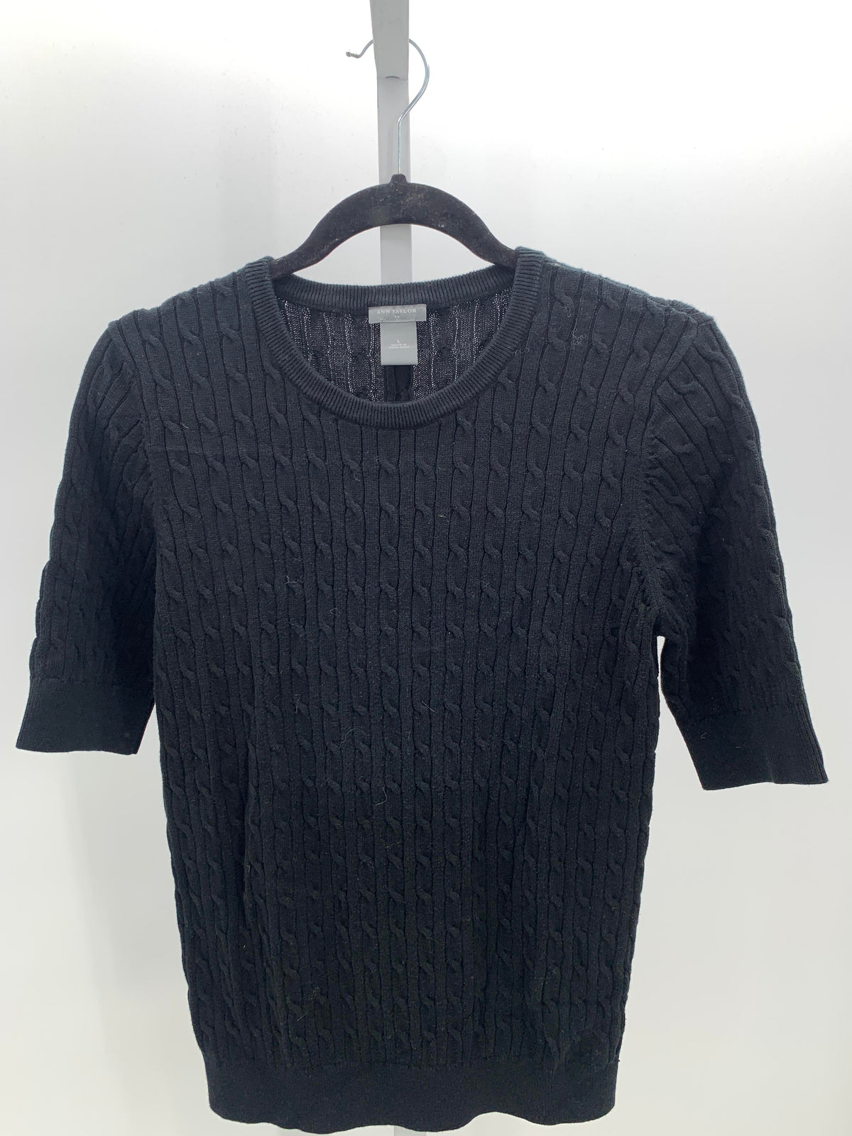 Ann Taylor Size Large Misses Short Slv Sweater