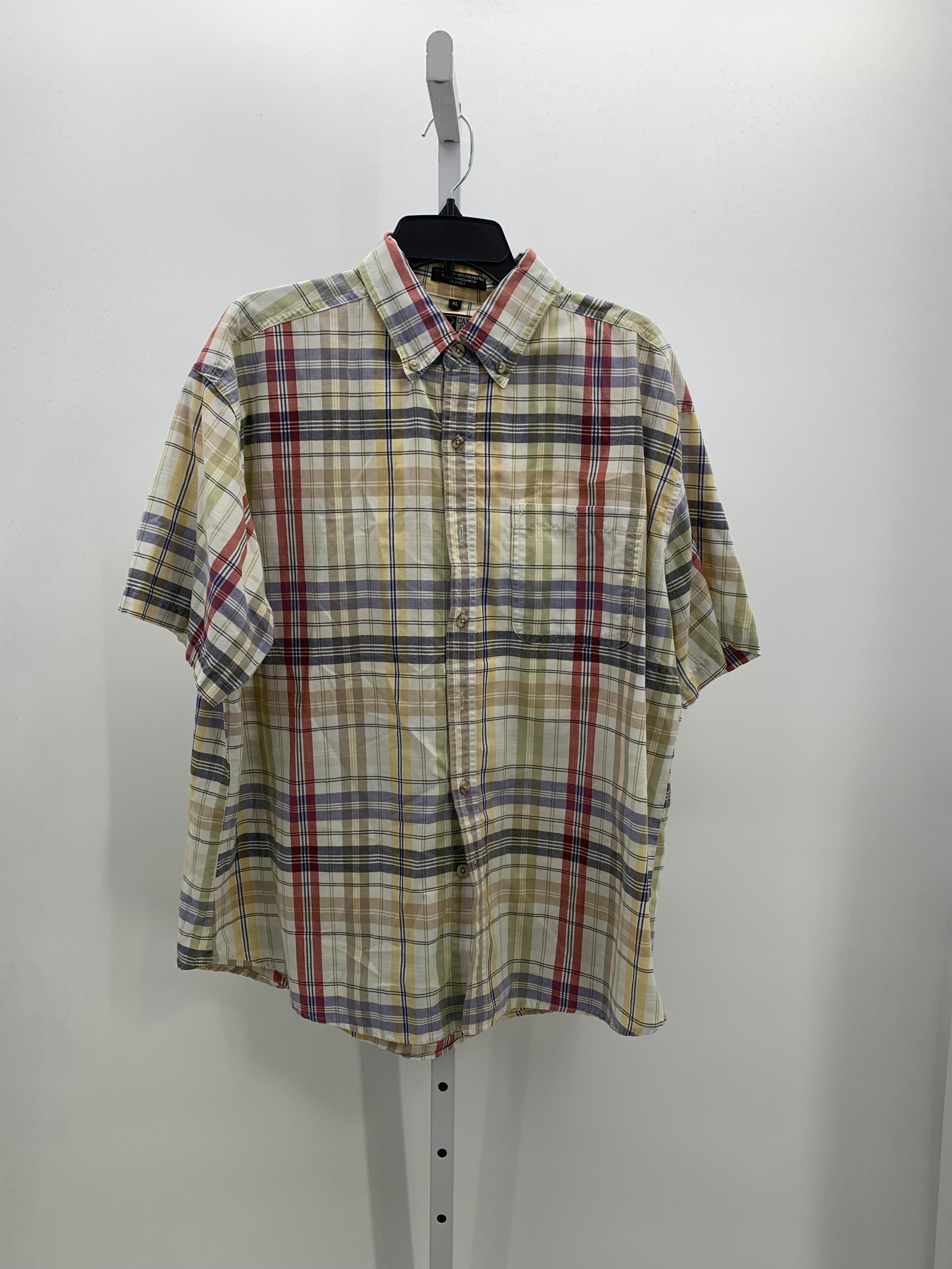 PLAID BTN DOWN