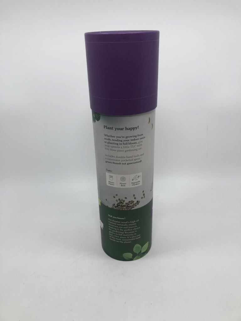 NIP 3PC GARDENING SET.