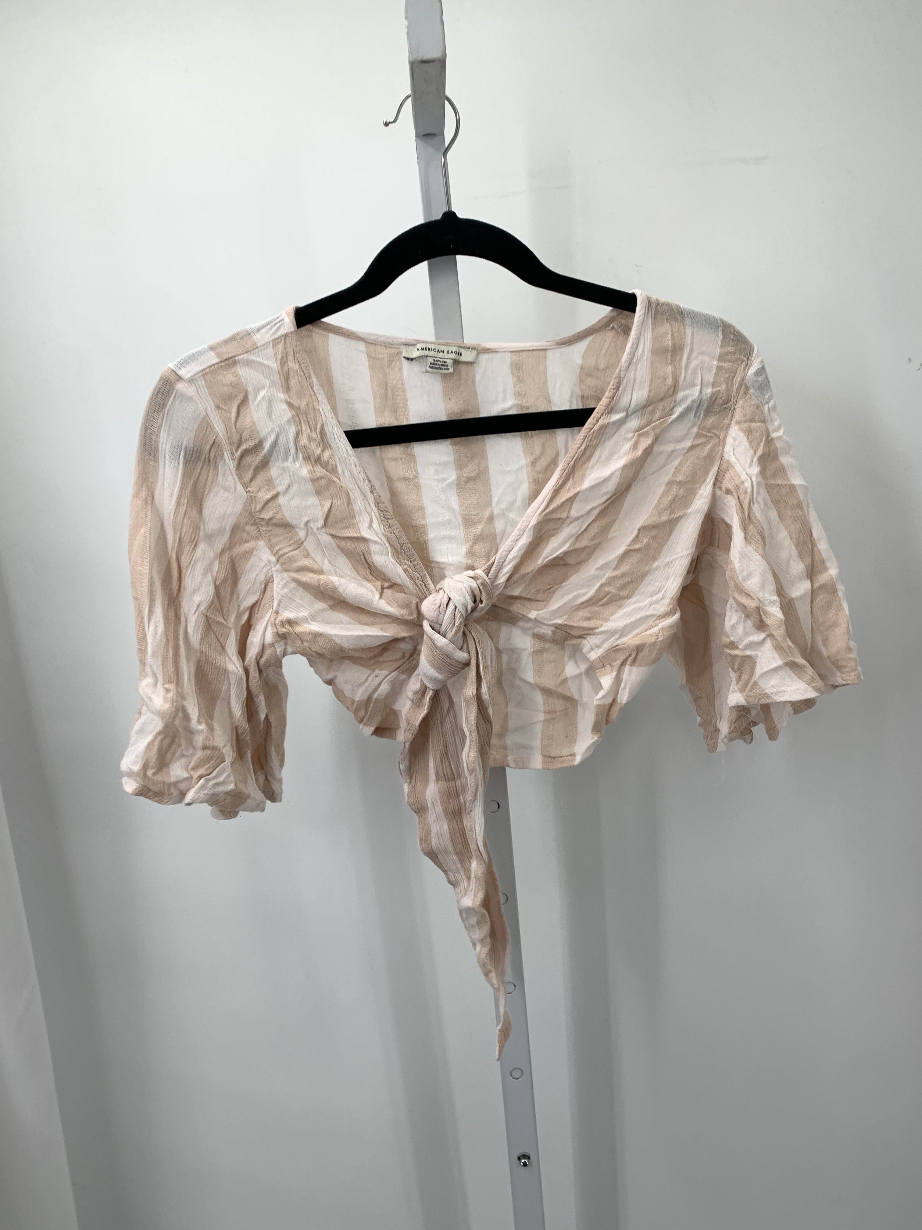 American Eagle Size Small Juniors Short Sleeve Shirt