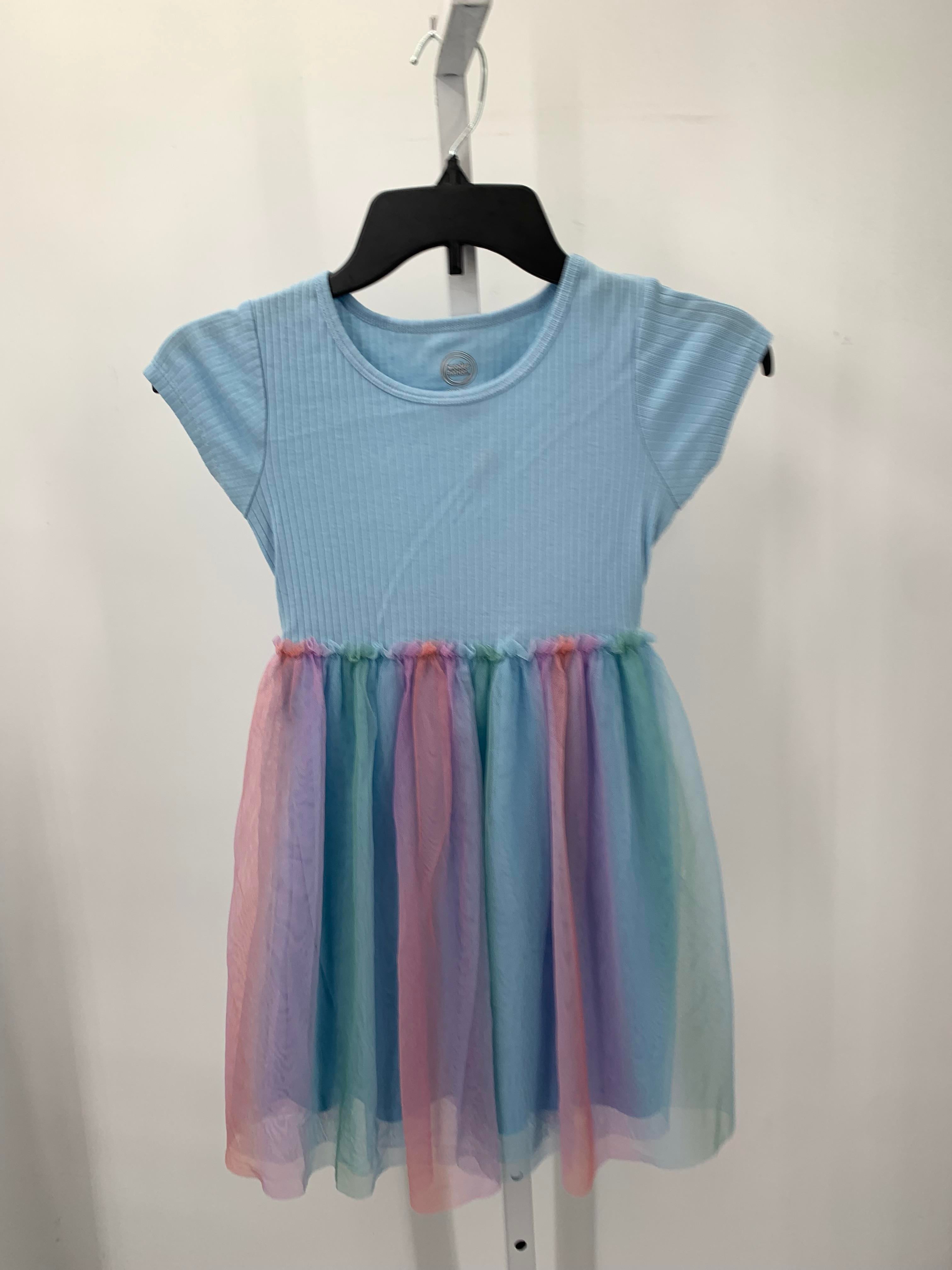 Wonder Nation Size 6/6X Girls Short Sleeve Dress