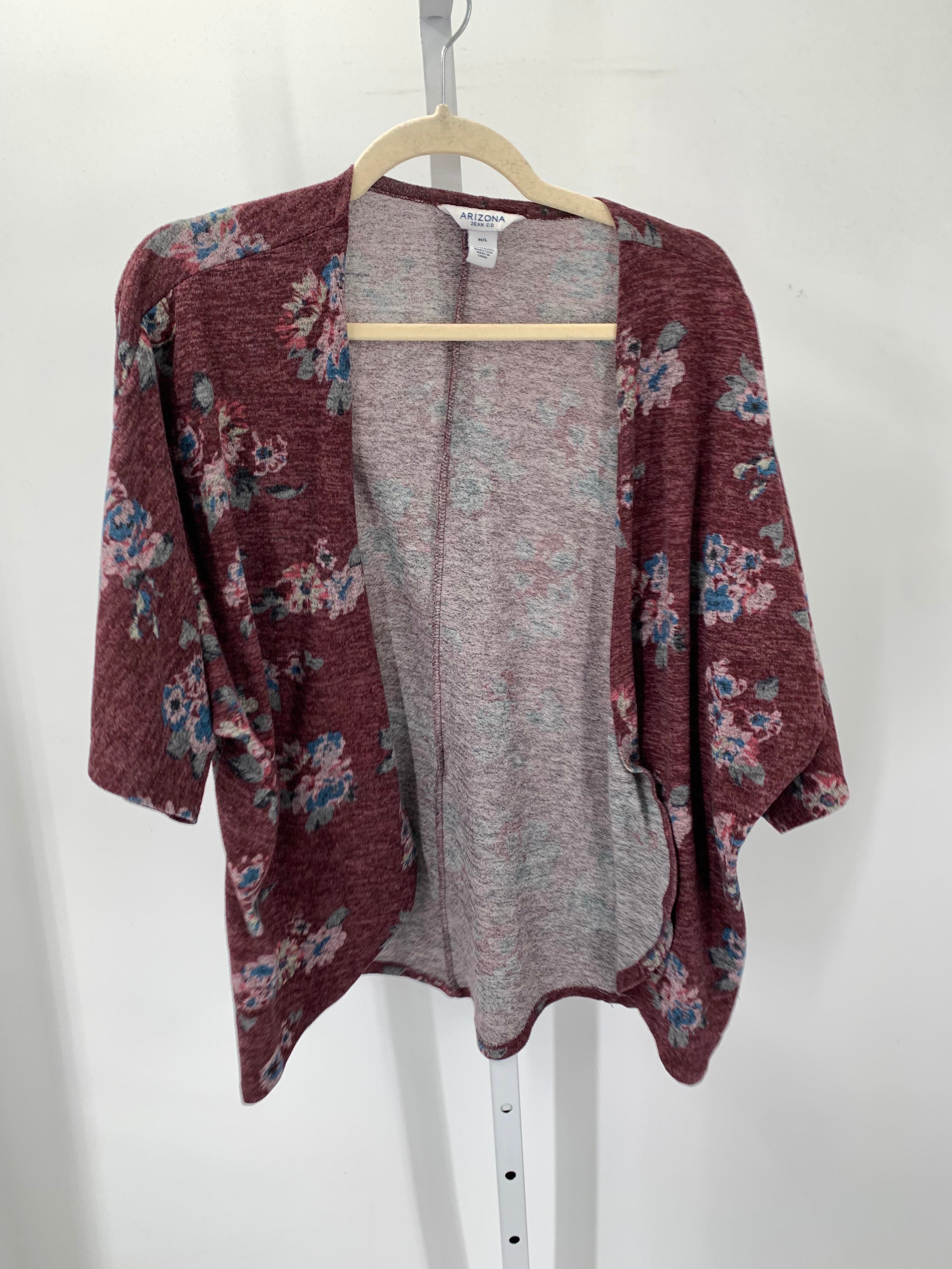 Arizona Size Medium Juniors Cardigan