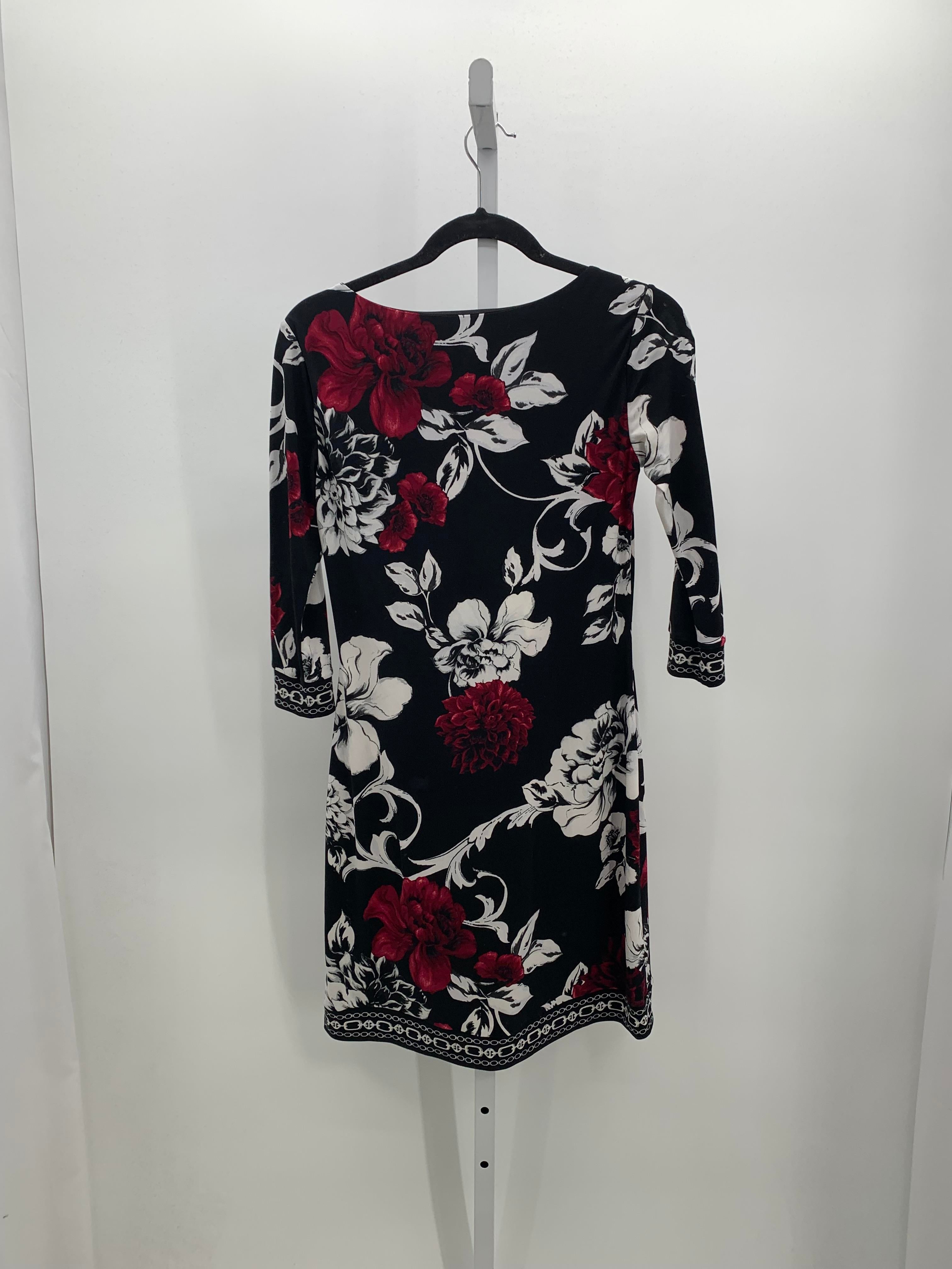 White House Black Size X Small Misses 3/4 Sleeve Dress