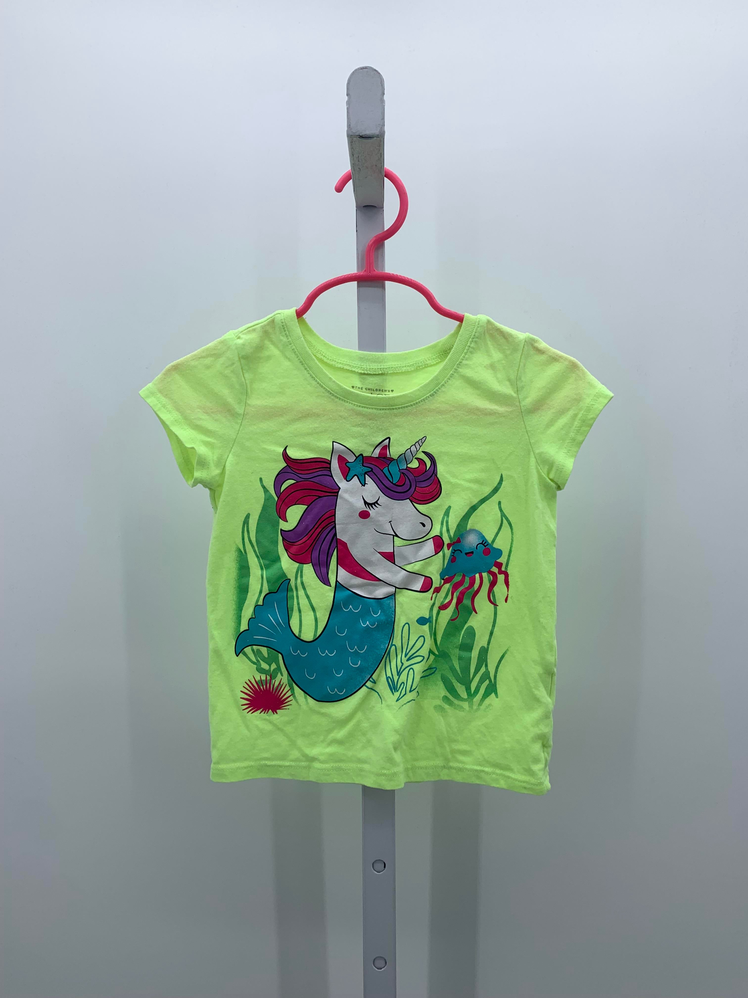 Children's Place Size 3T Girls Short Sleeve Shirt