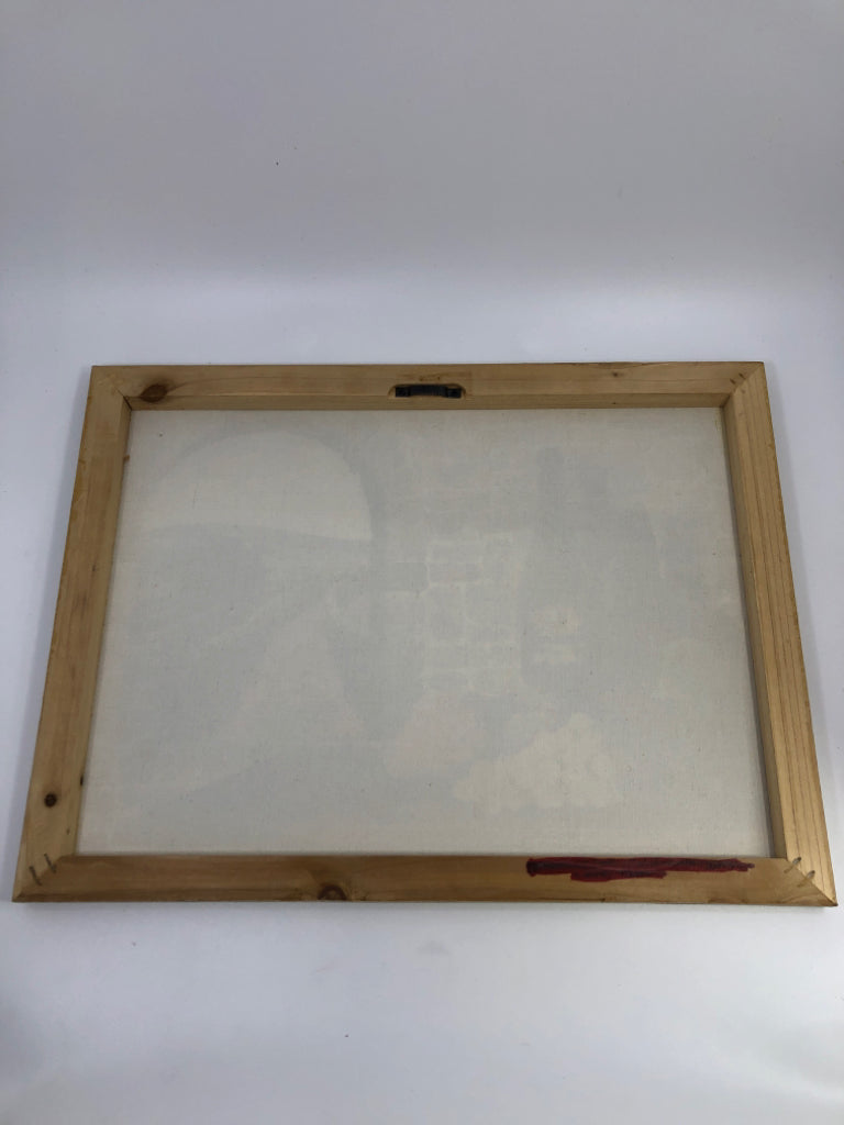 WINE VINEYARD CANVAS WALL DECOR.