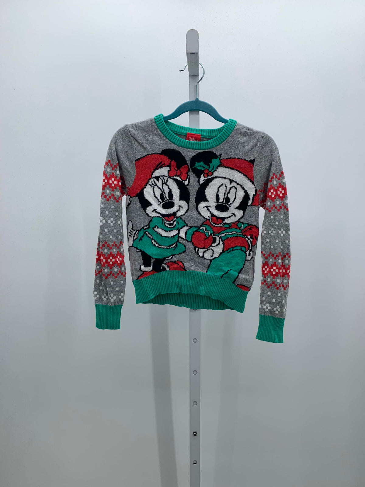 LONG SLV SWEATER MICKEY AND MINNIE