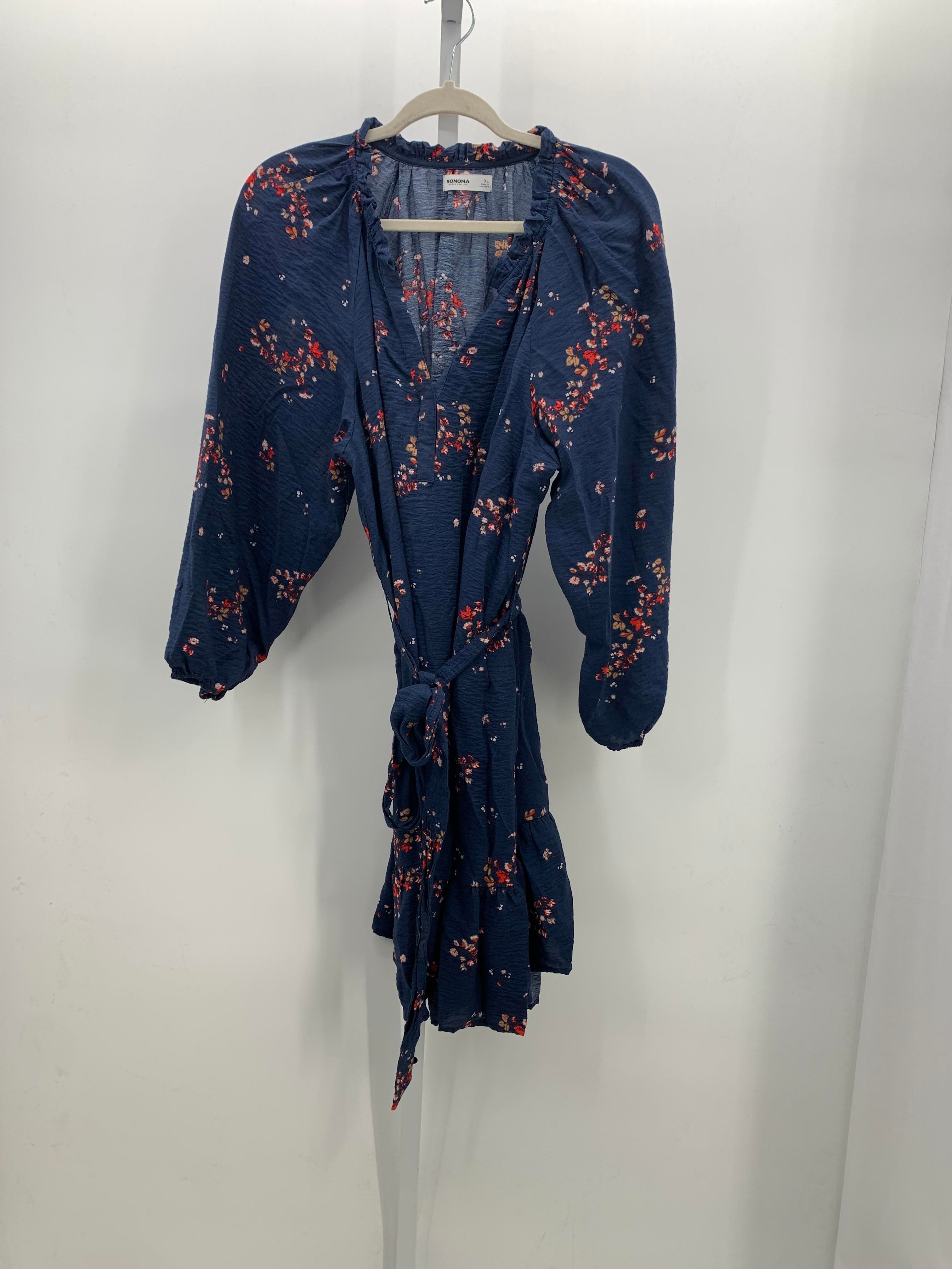 Sonoma Size Extra Large Misses 3/4 Sleeve Dress
