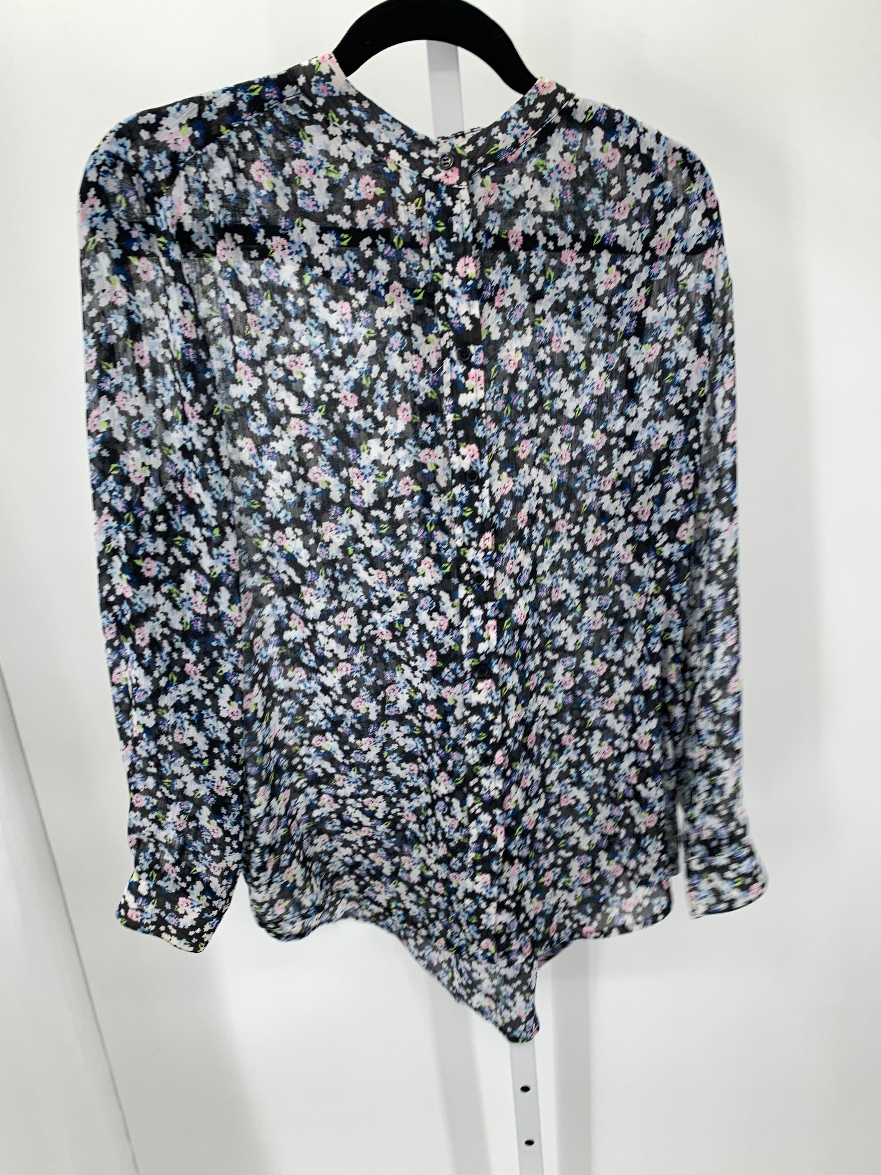 philosophy Size Medium Misses Long Sleeve Shirt