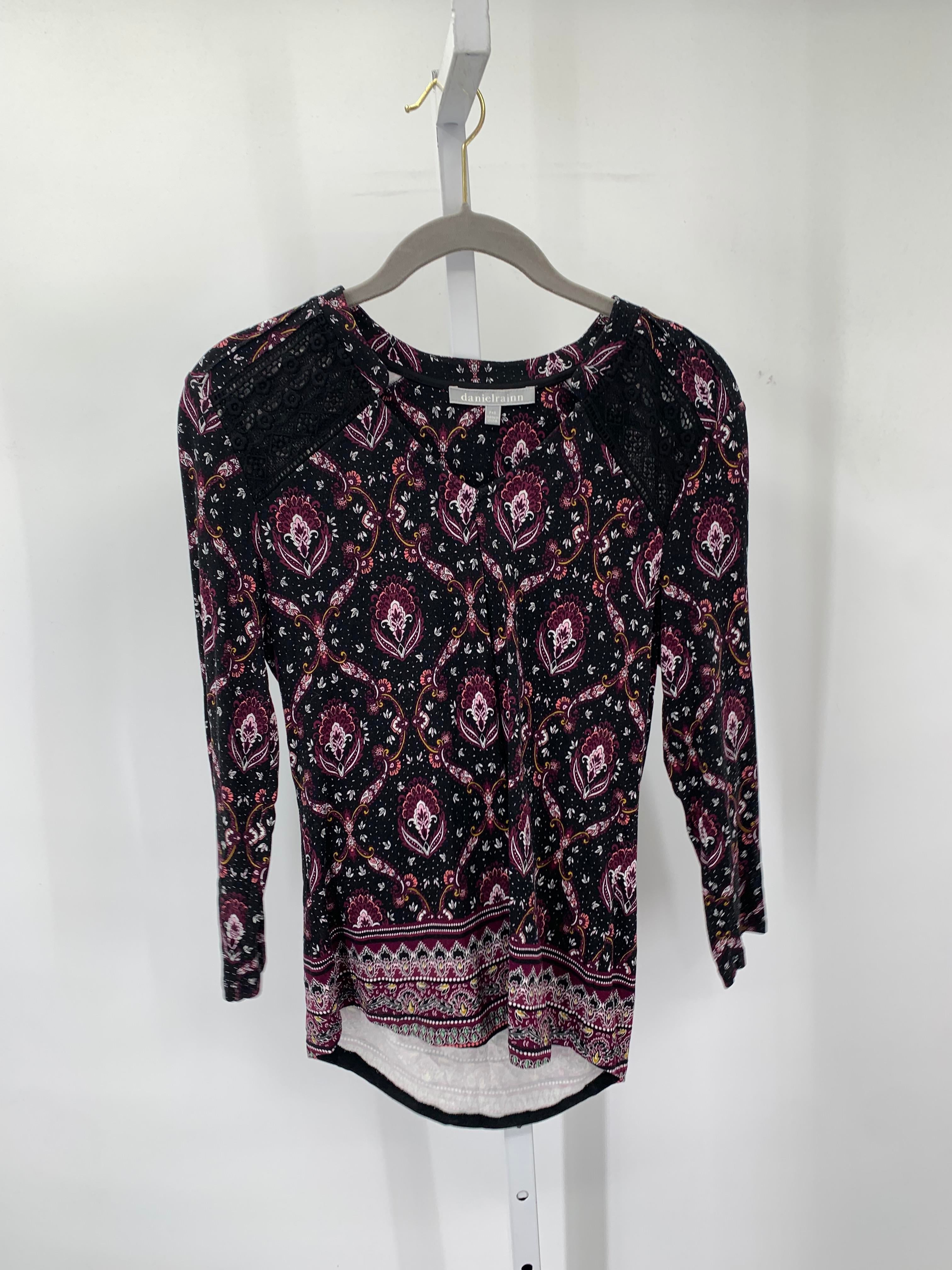 Daniel Rain Size X Small Petite Petite 3/4 Sleeve Shirt