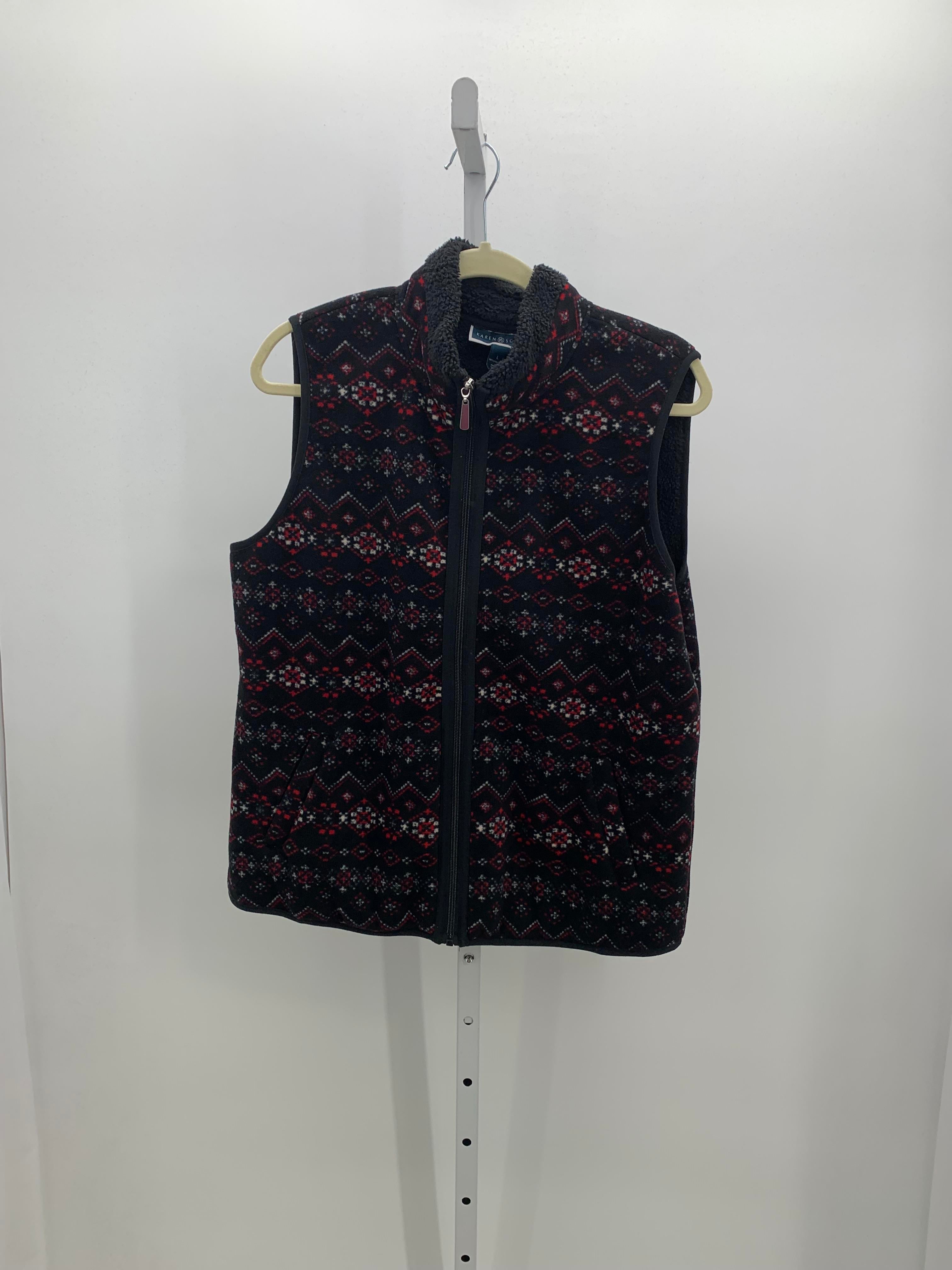 Karen Scott Size Large Misses Vest