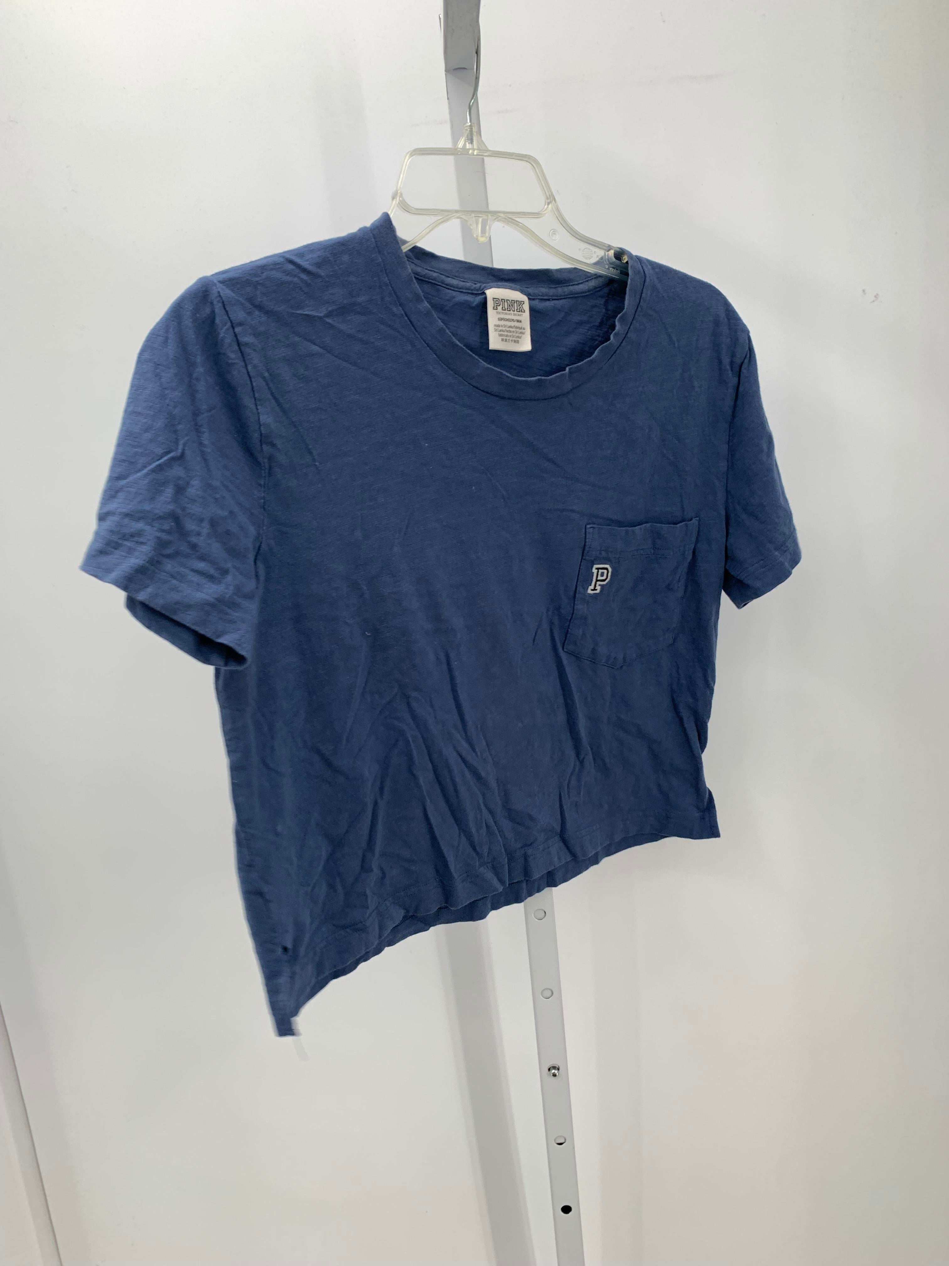 PINK Size Small Juniors Short Sleeve Shirt