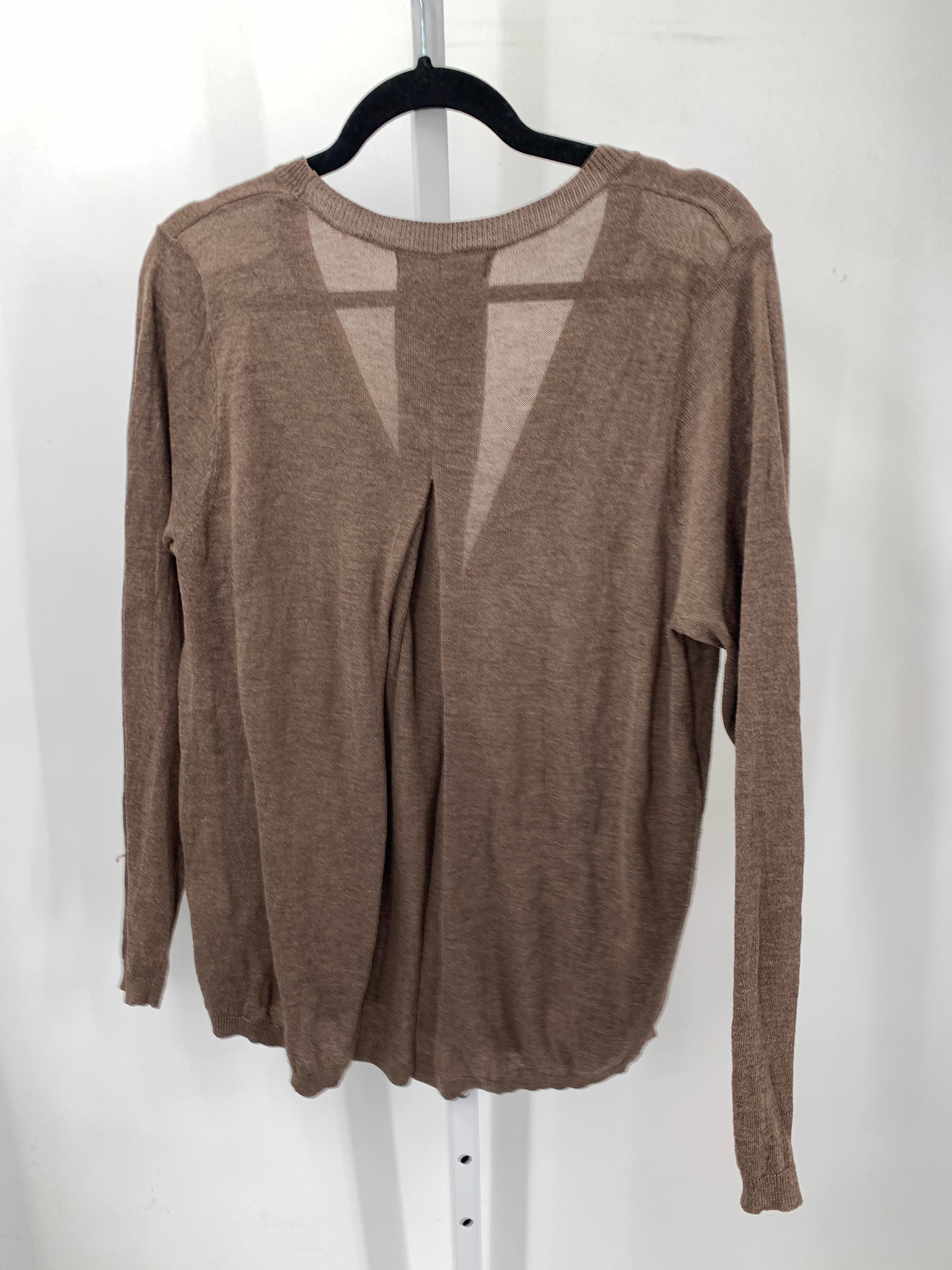 Olivia Sky Size Large Misses Long Slv Sweater