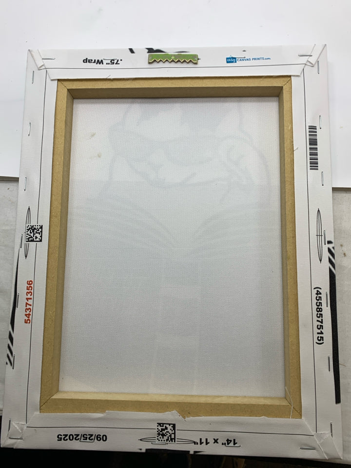 TO KILL A MOCKING BIRD CAT W/GLASSES PRINT.