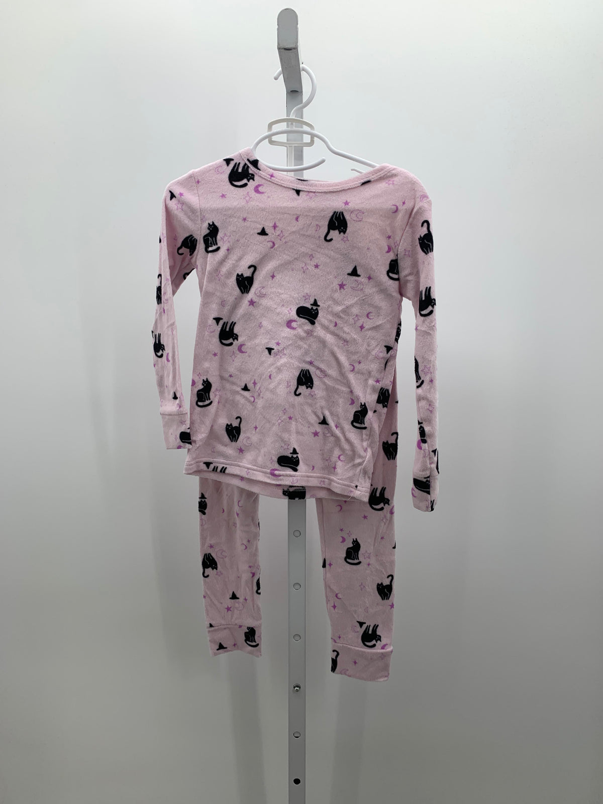 FLEECE PJS BLACK CATS