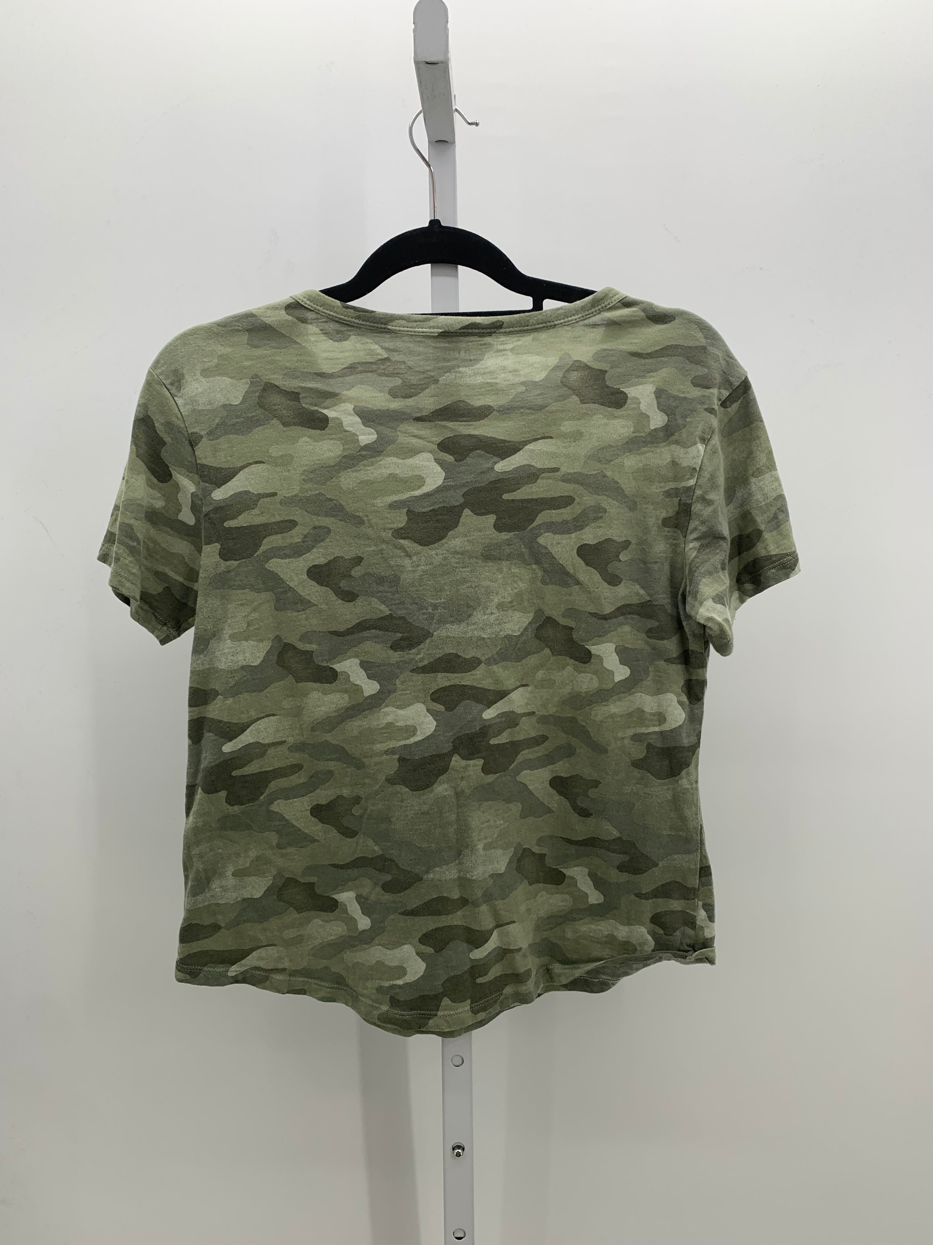 A.N.A. Size Small Petite Petite Short Sleeve Shirt