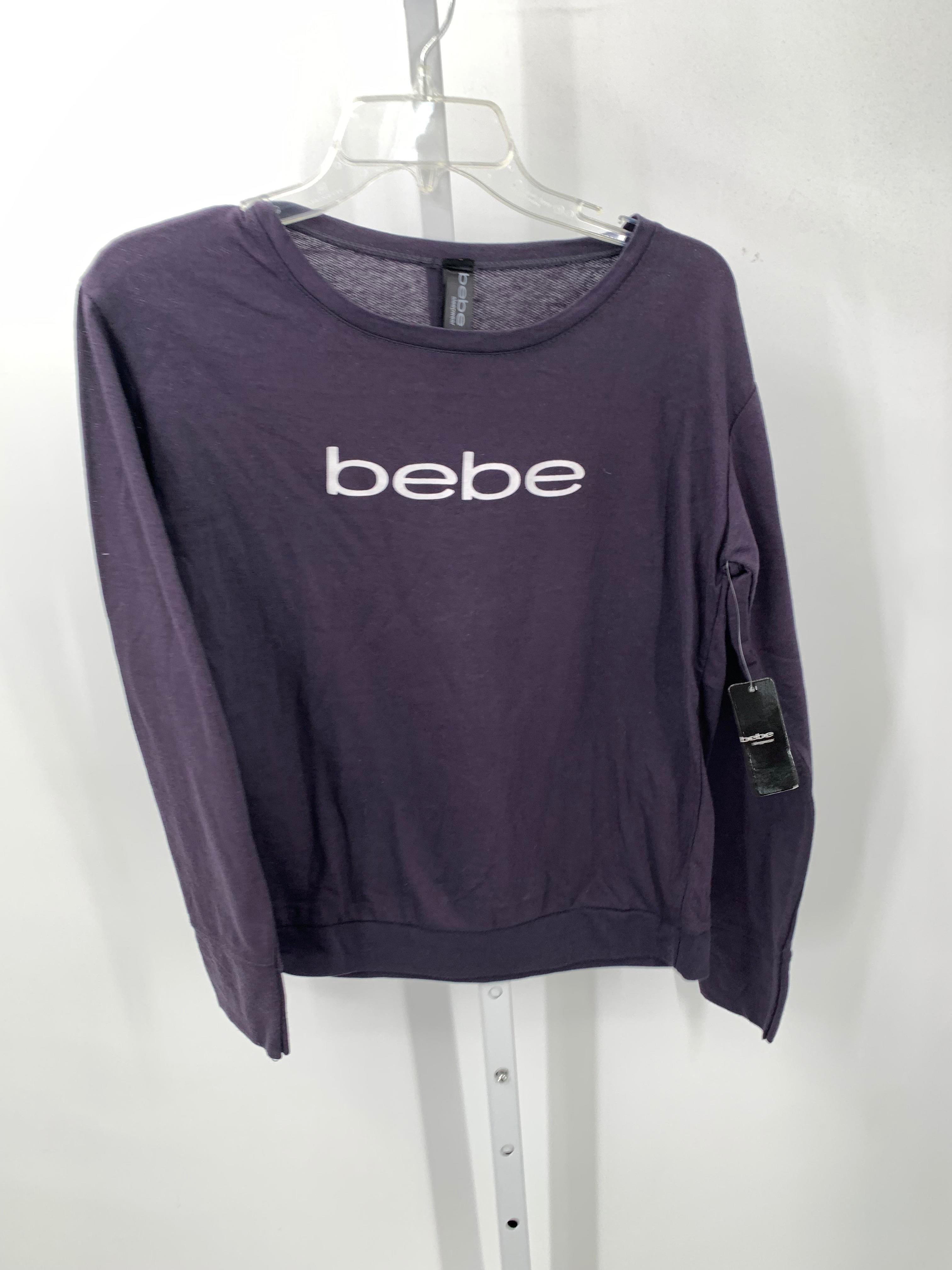 Bebe Size Large Misses Long Sleeve Shirt