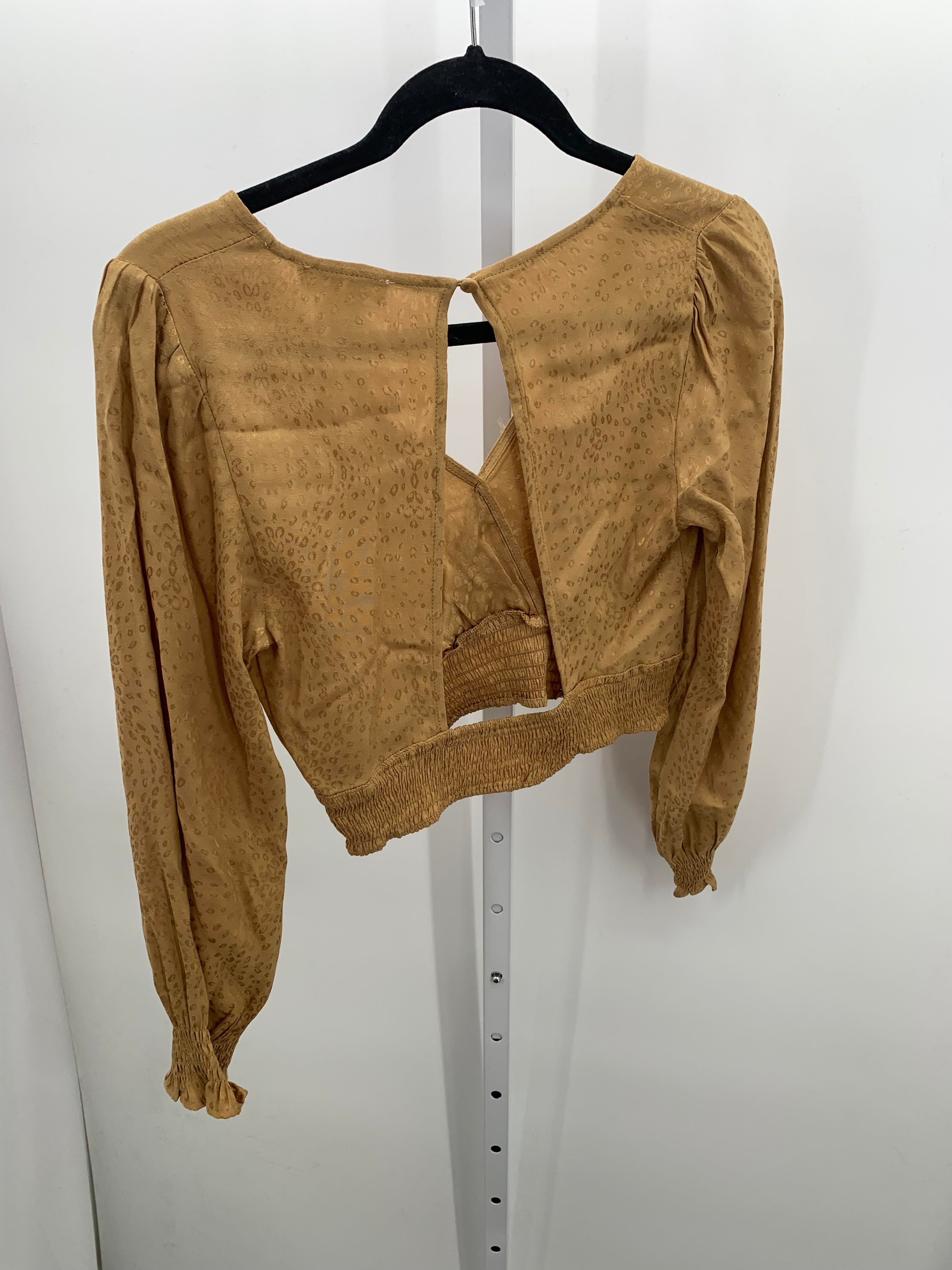 Size Small Juniors Long Sleeve Shirt