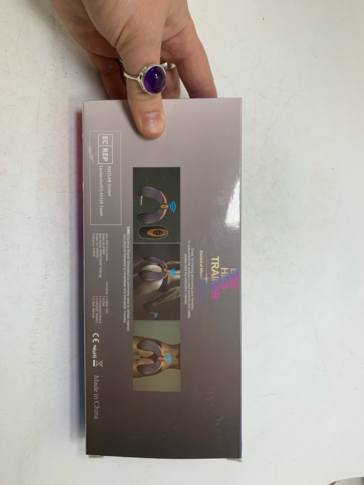 NIB EMS HIP TRAINER ELECTRICAL MUSCLE STIMULATION.