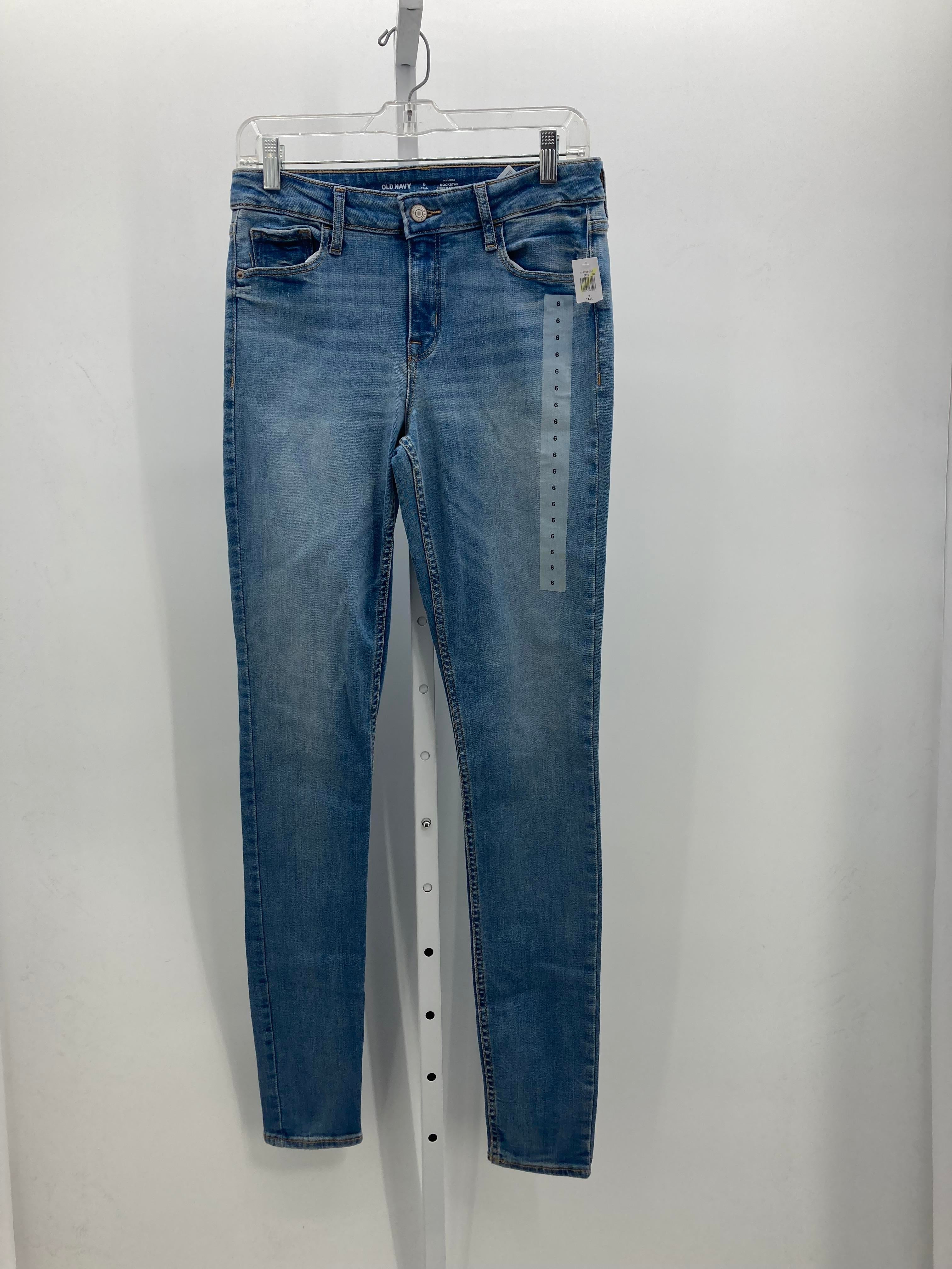 Old Navy Size 6 Tall Misses Jeans