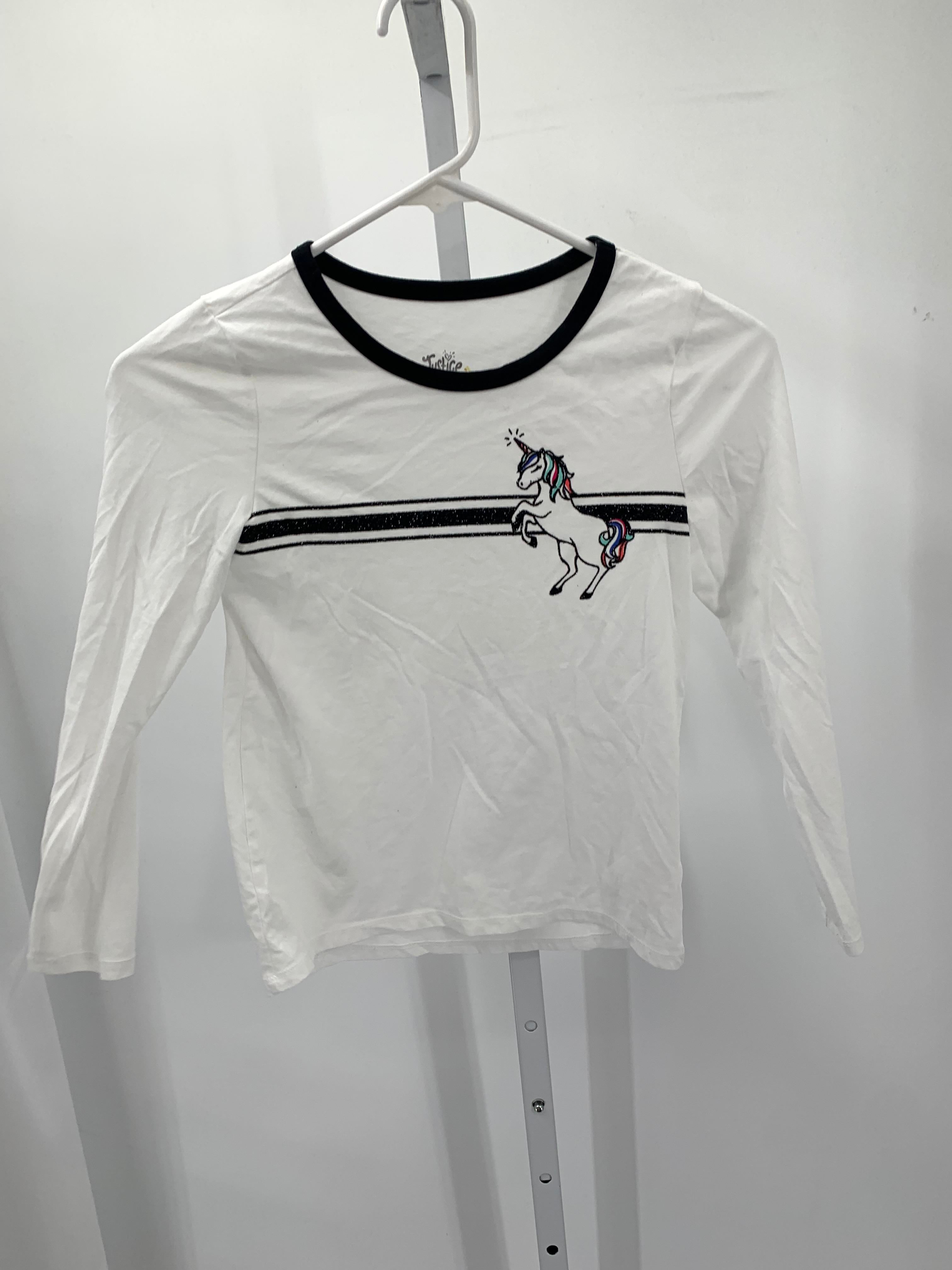 Justice Size 8 Girls Long Sleeve Shirt