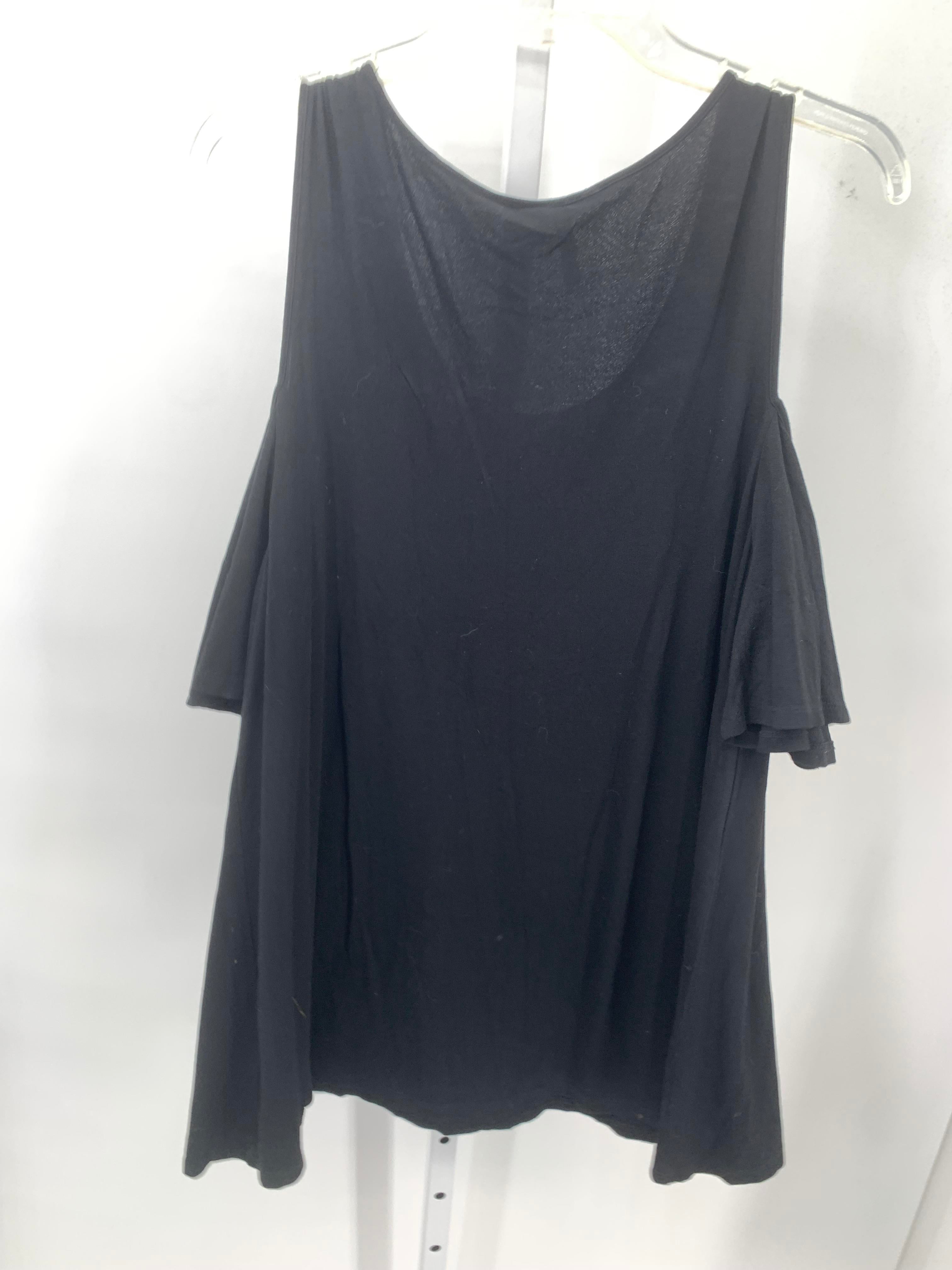 Elle Size Extra Large Misses Short Sleeve Shirt