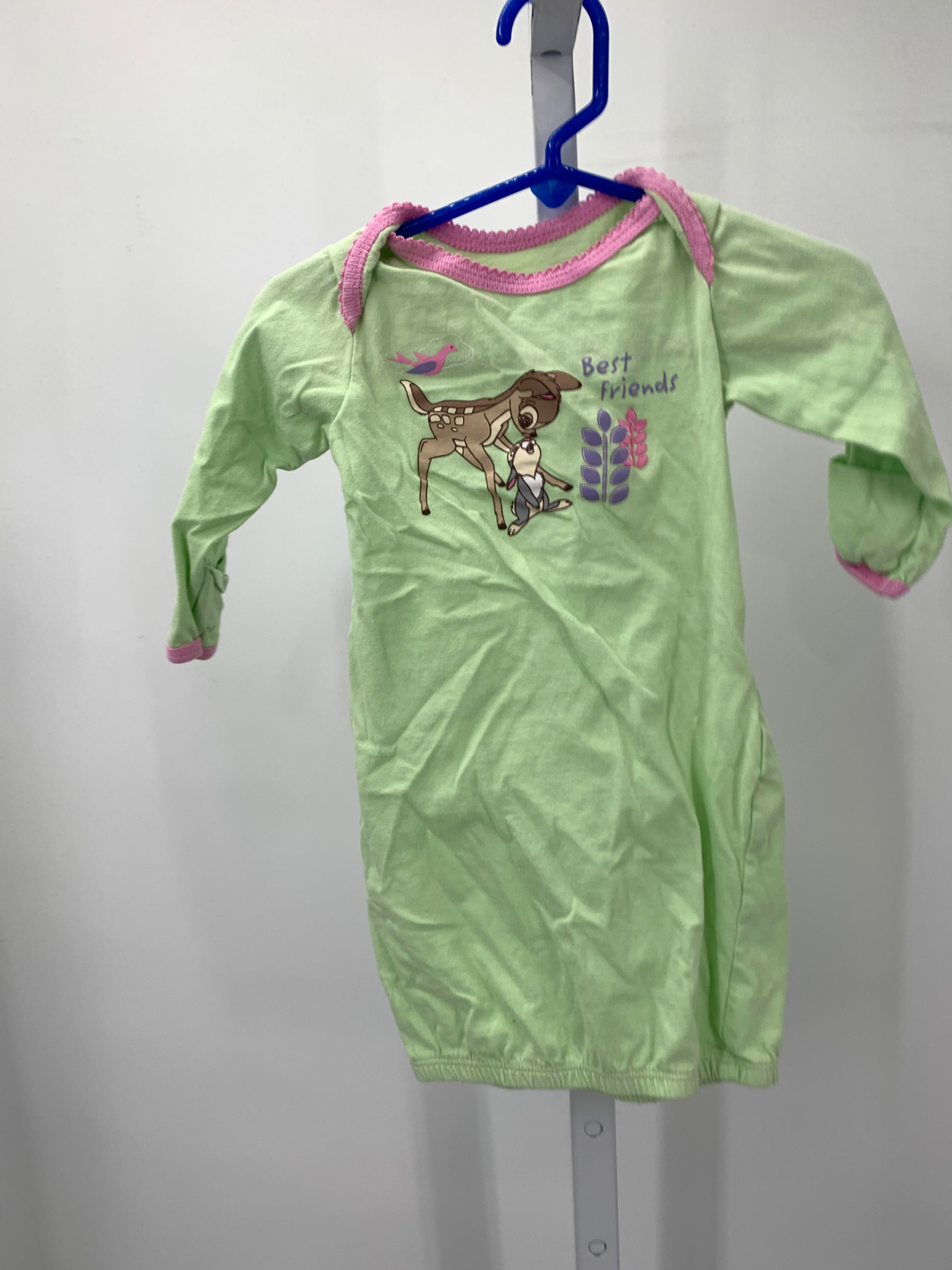 Disney Size 0-6 Months Girls Gown Sleeper