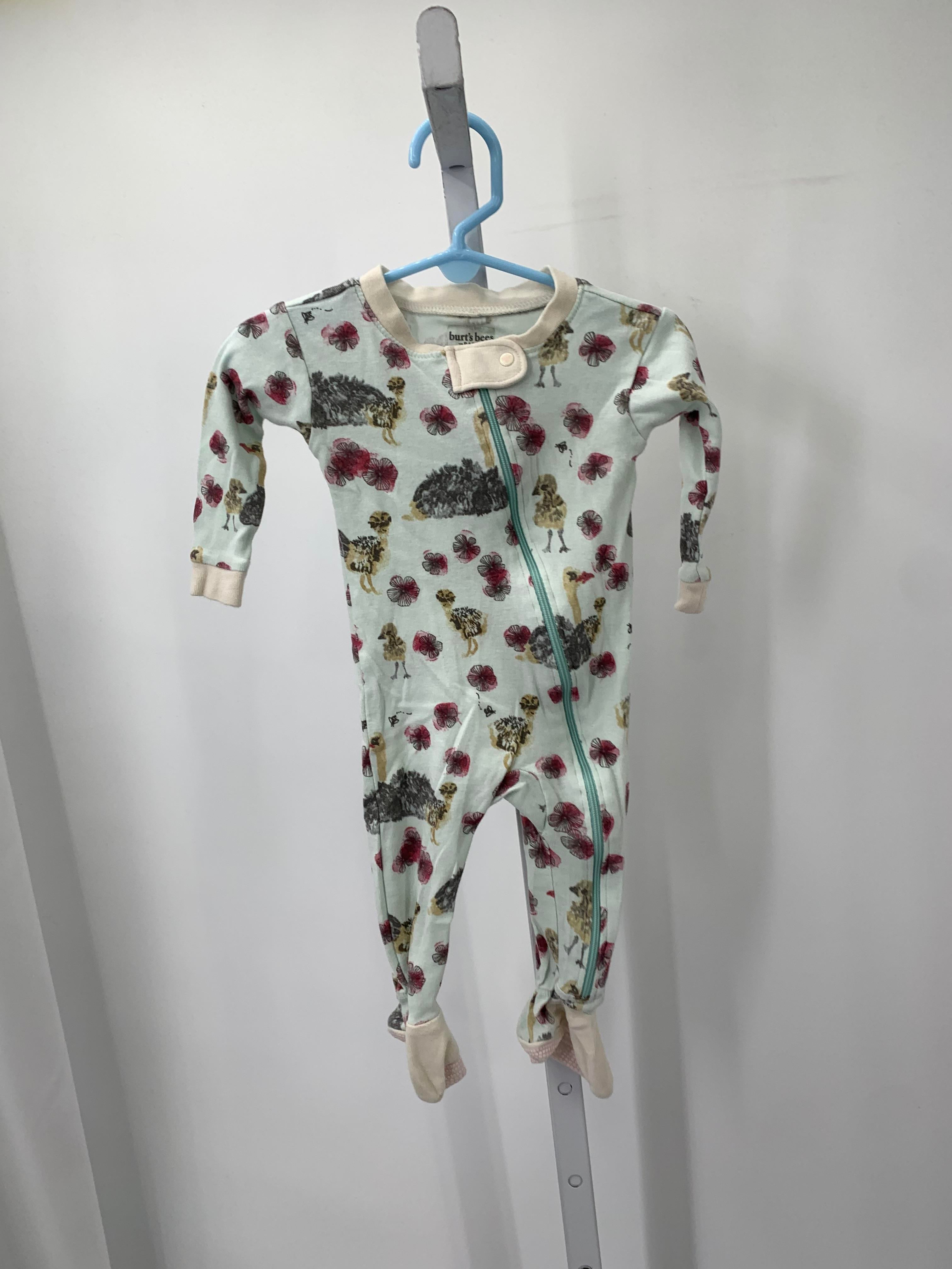 Burt's Bees Size 3-6 Months Girls Sleeper