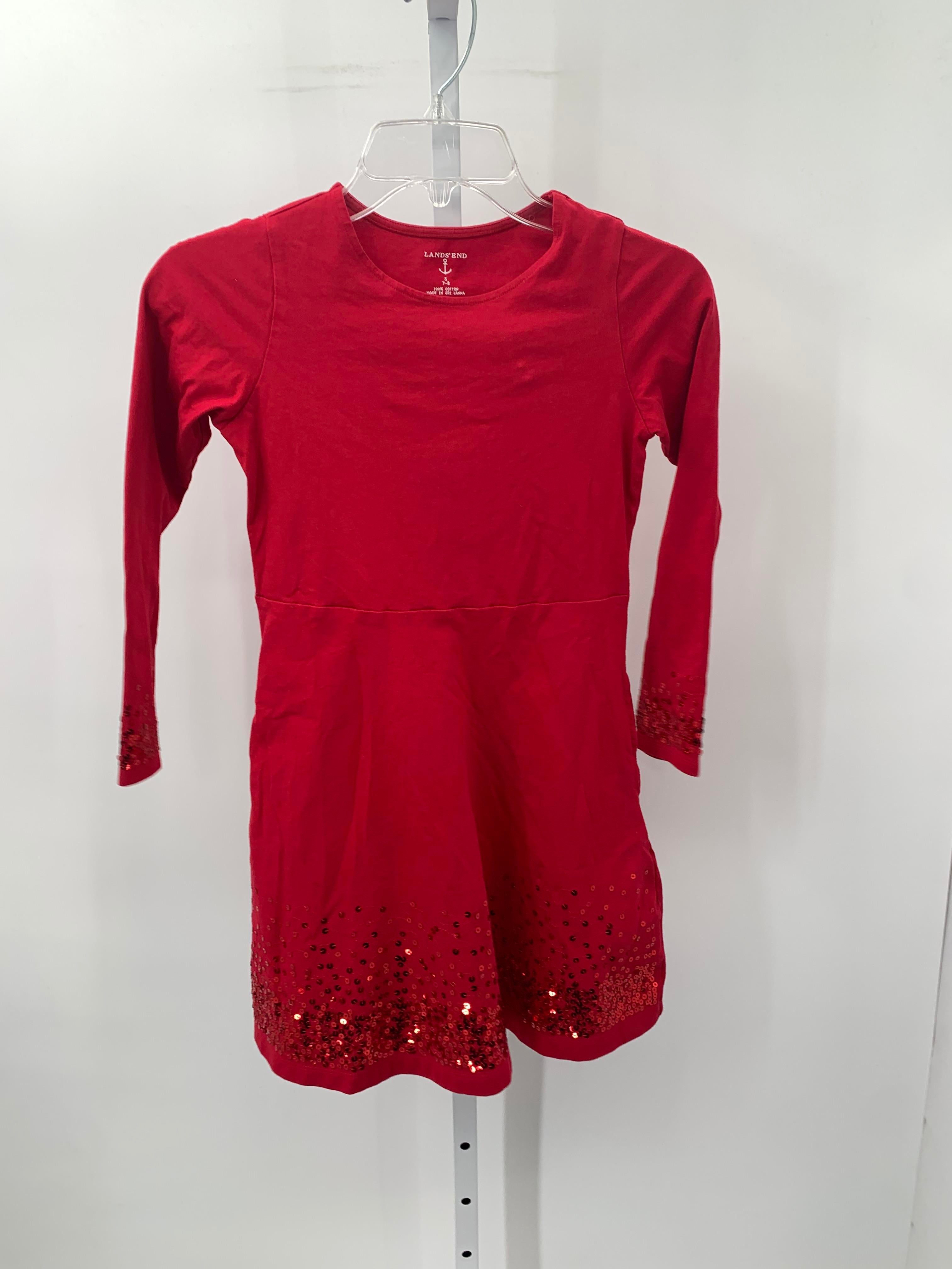 Lansdowne Size 7-8 Girls Long Sleeve Dress