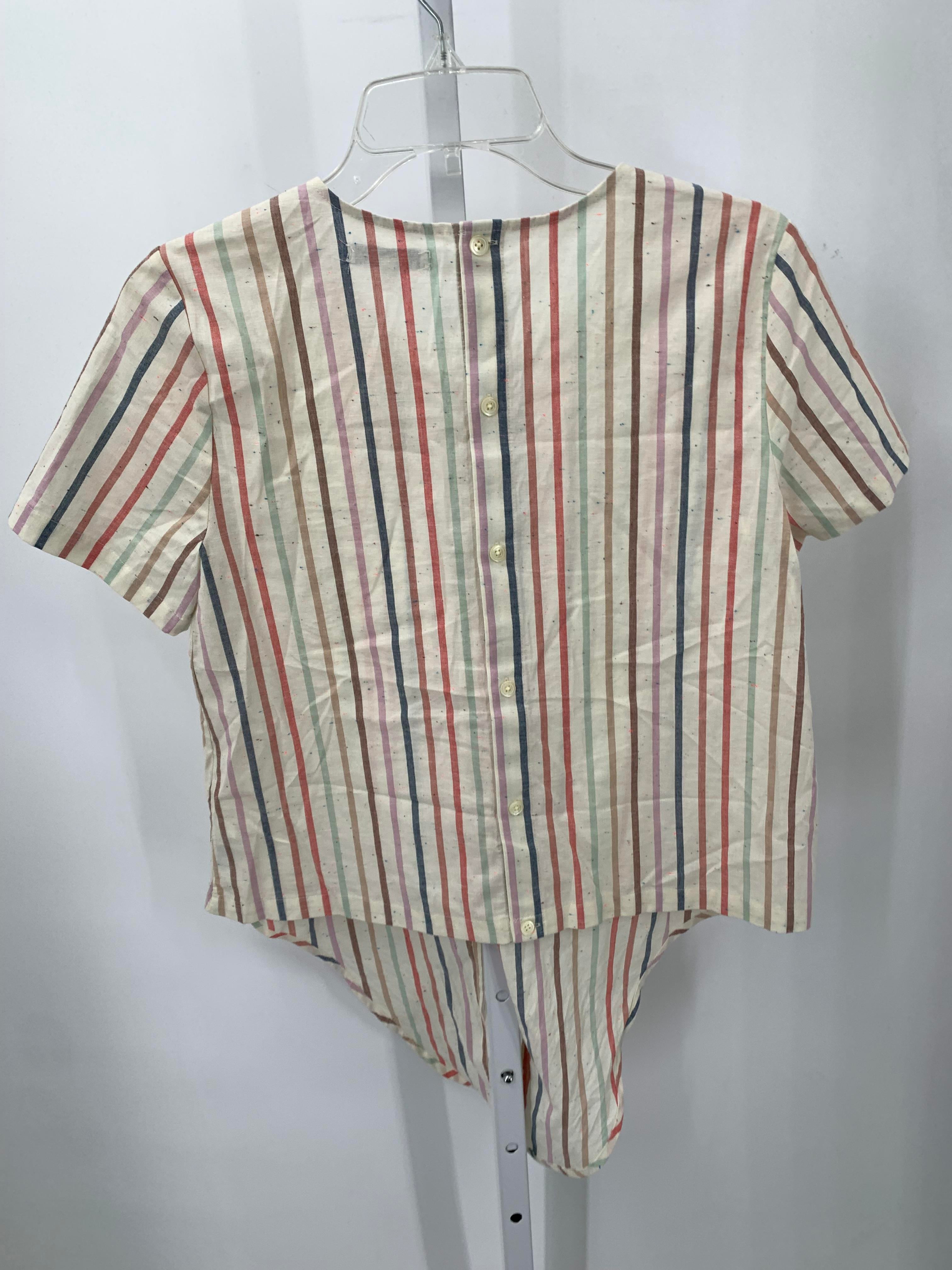 Madewell Size X Small Misses Short Sleeve Shirt