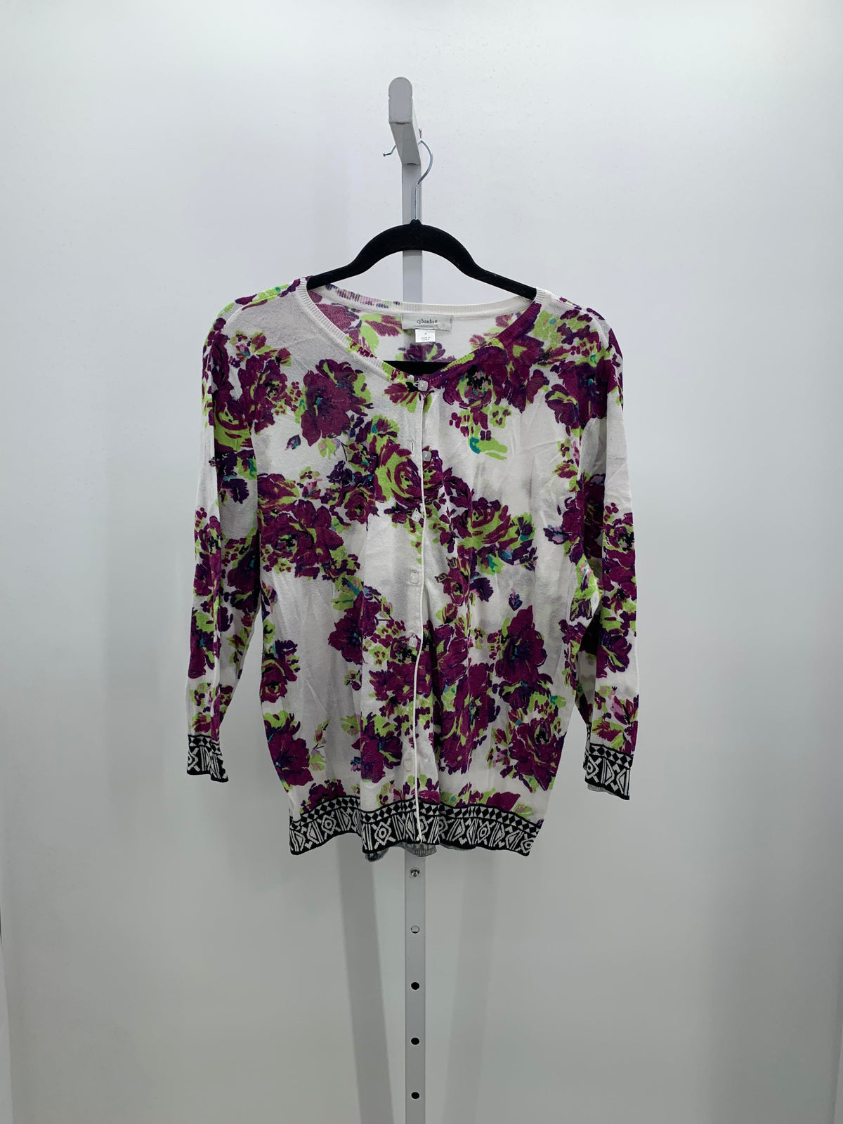 CJ Banks Size 1X Womens 3/4 Sleeve Sweater