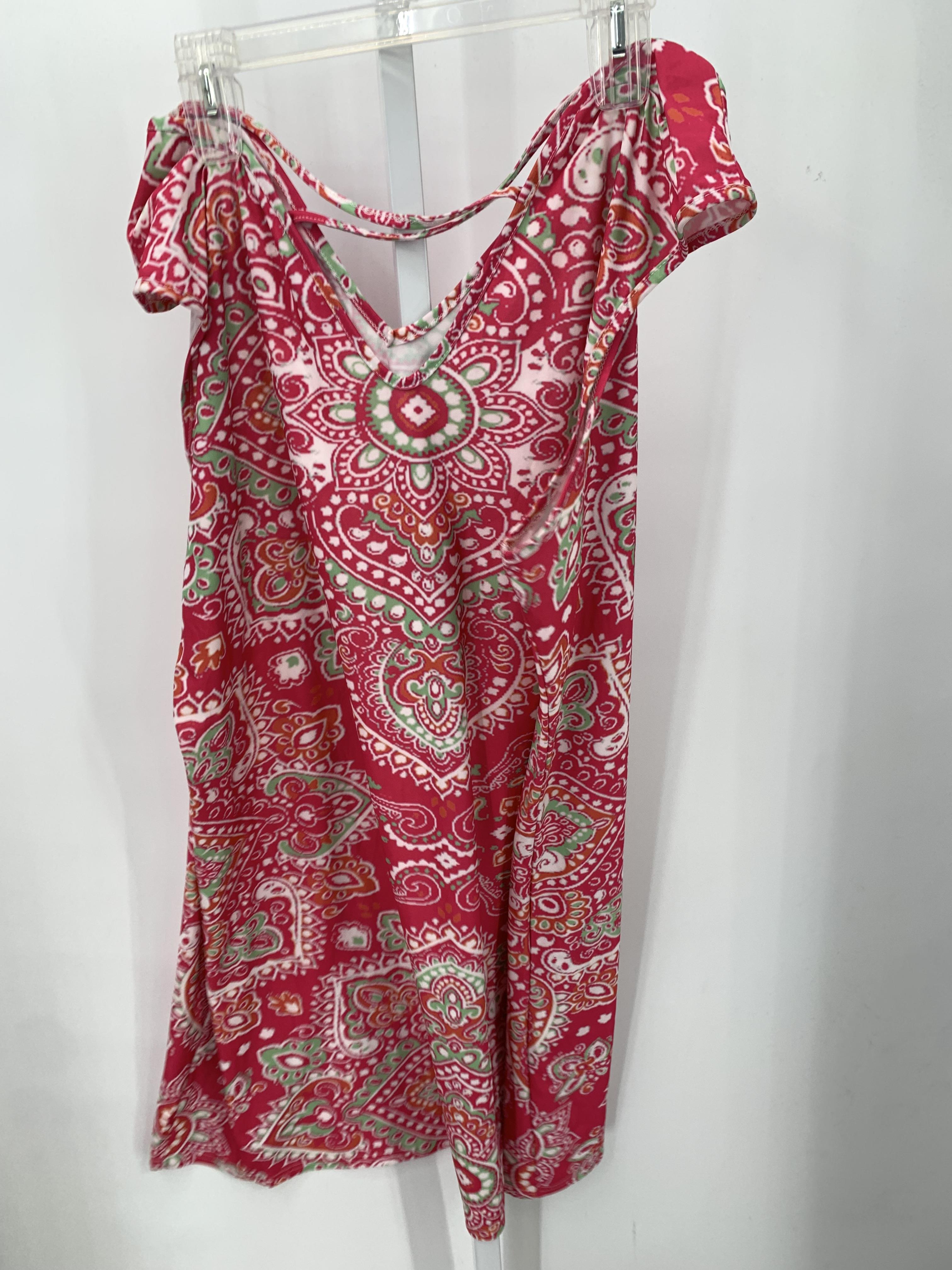 Size 4X Womens Short Sleeve Dress