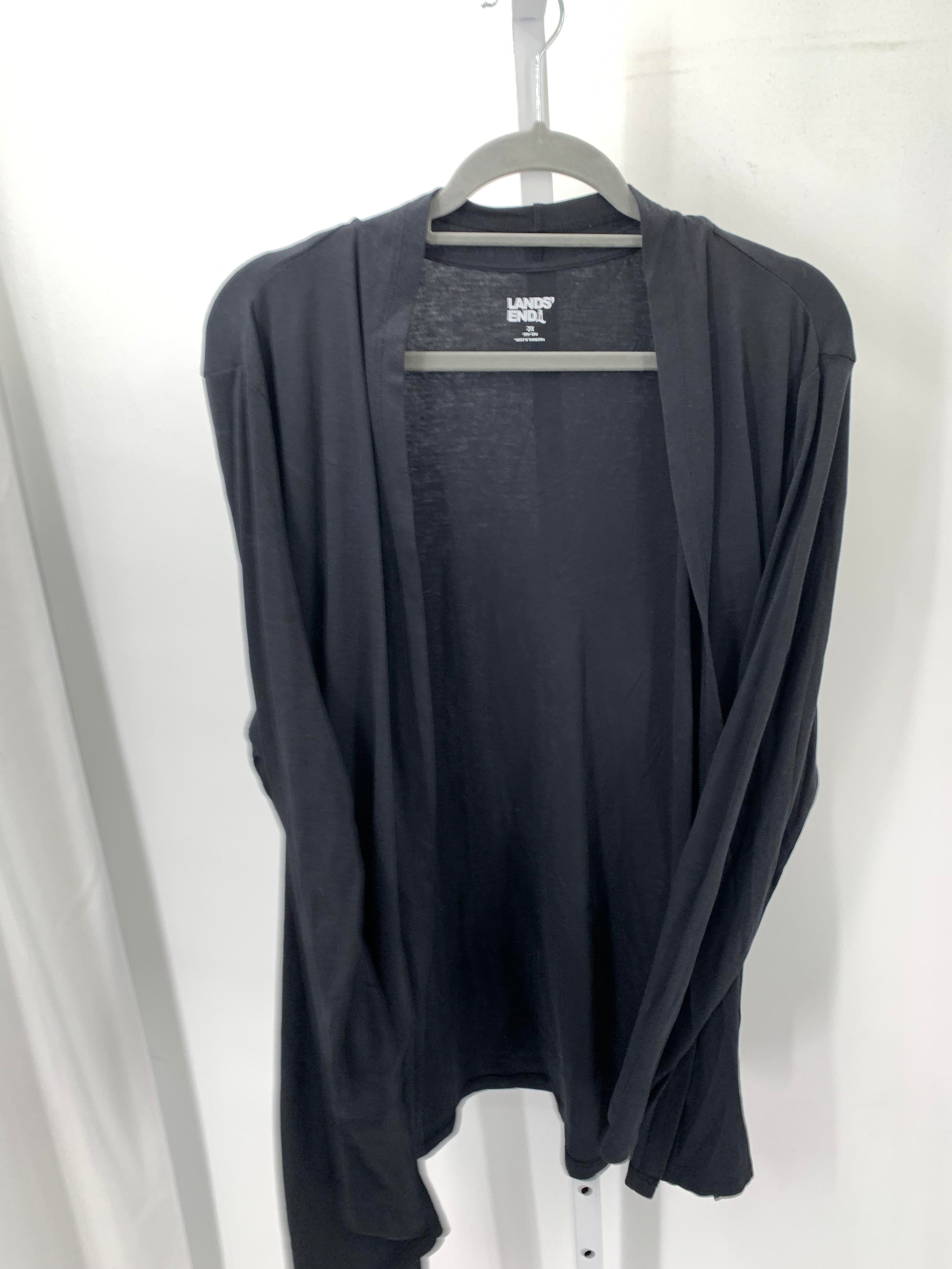 Lands End Size 2X Womens Cardigan