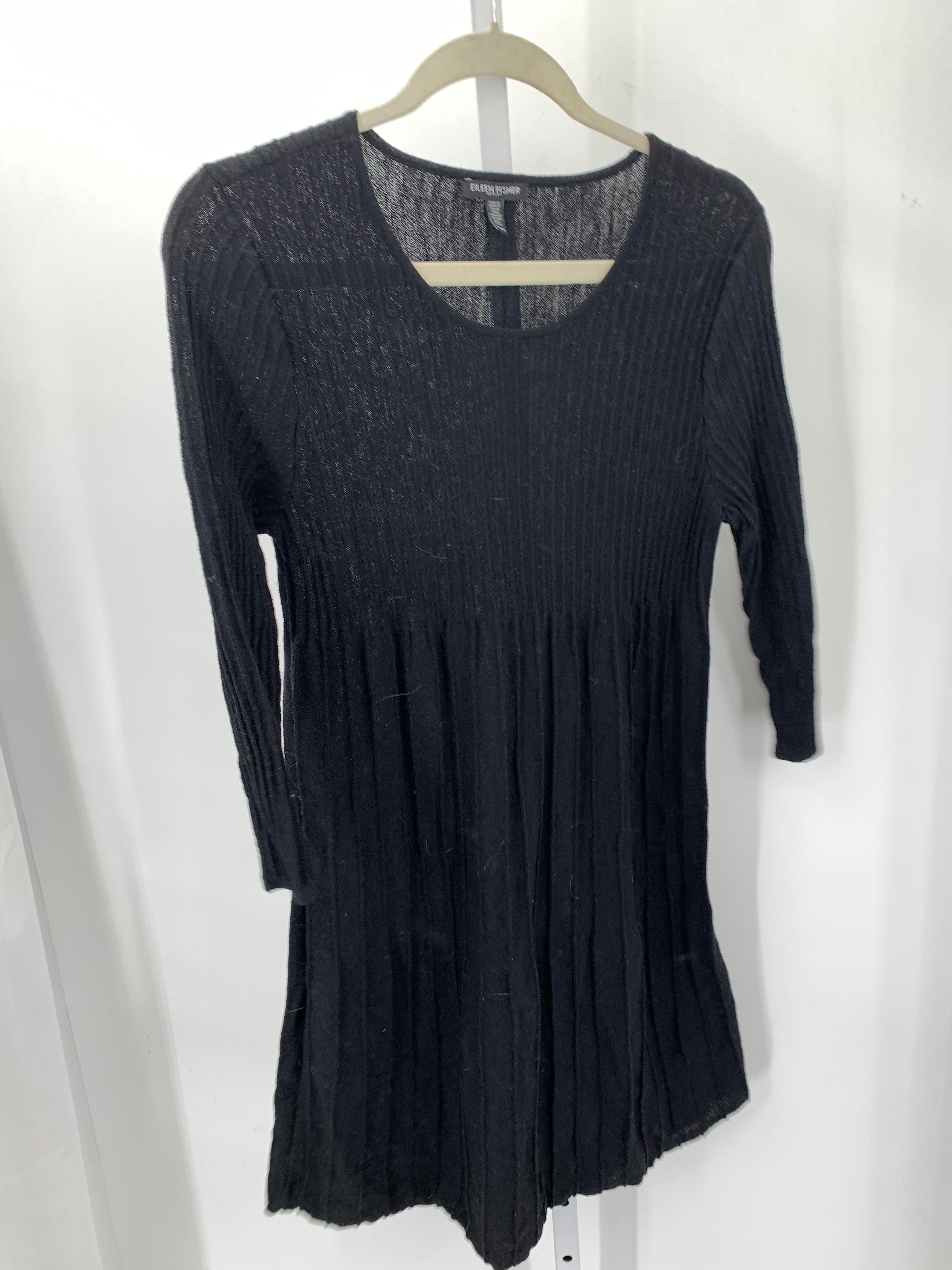 Eileen Fisher Size Large Petite Petite Long Sleeve Dress
