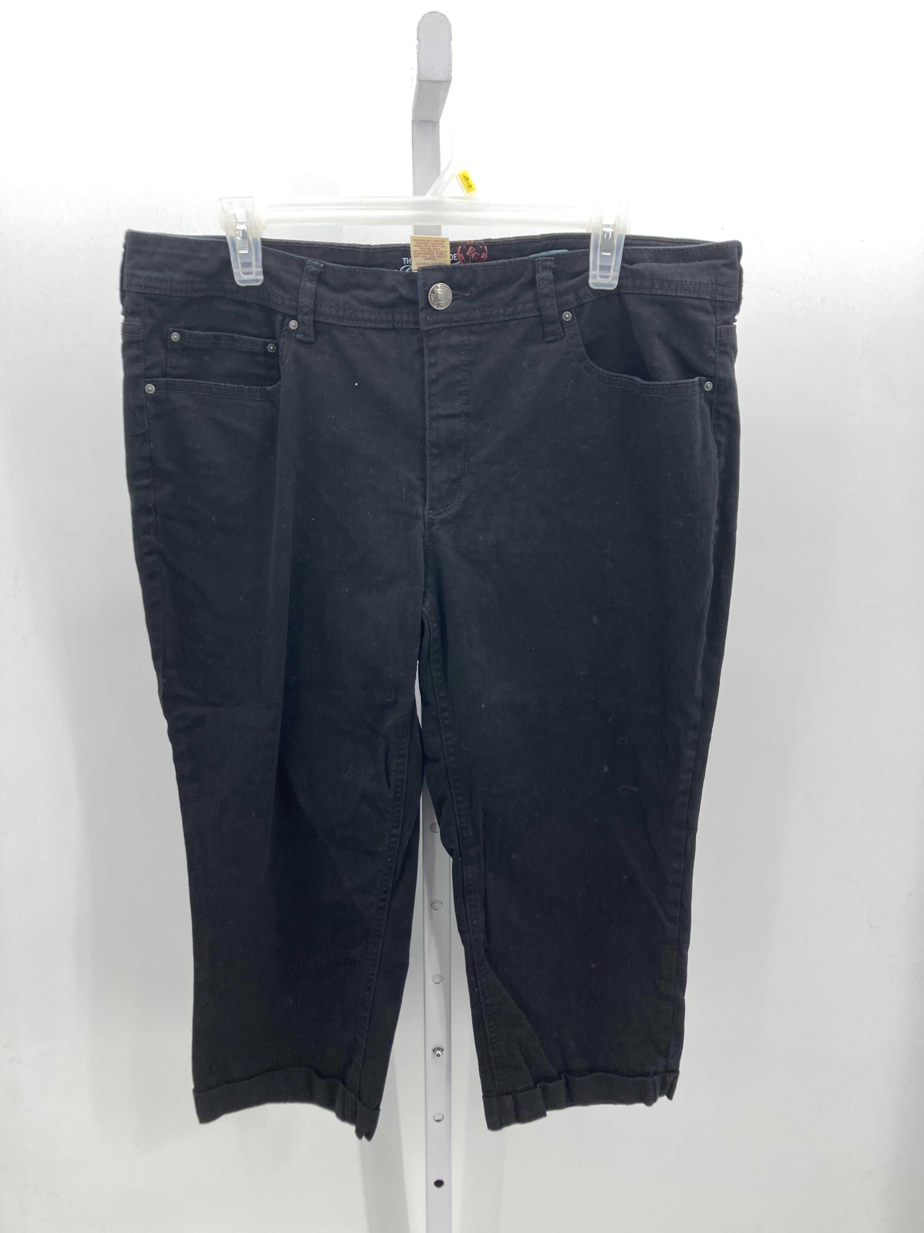 Faded Glory Size 16 Misses Capri Pants